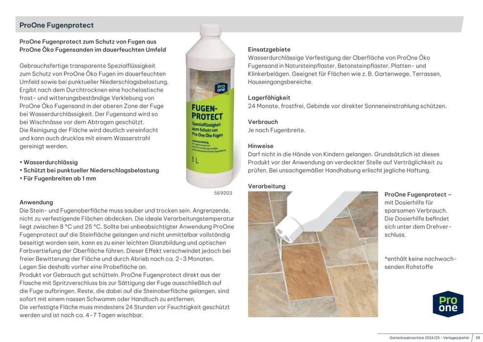 Gartenbau von 5. Juni bis 31. Dezember 2025 - Flugblätt seite  39