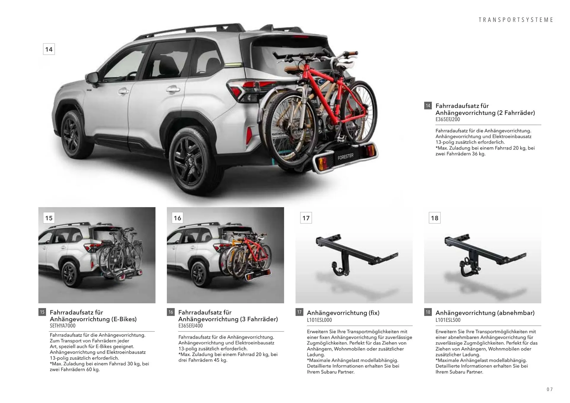 Subaru Flugblatt von 1. April bis 7. Jänner 2027 - Flugblätt seite  7