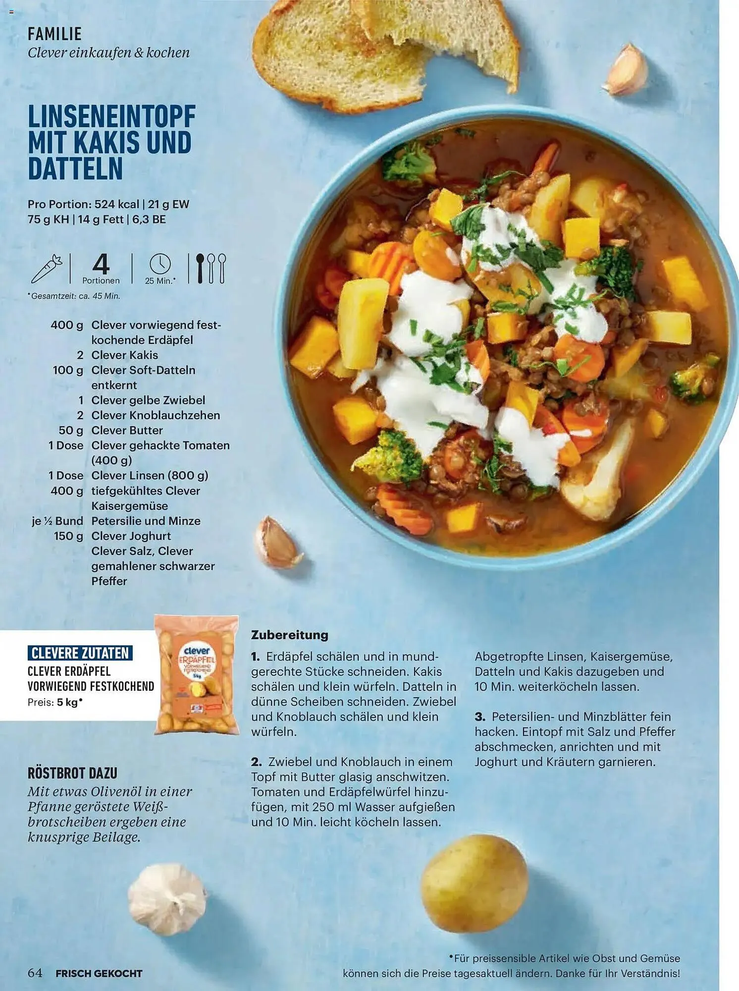 Billa Flugblatt von 1. Dezember bis 31. Dezember 2025 - Flugblätt seite  64