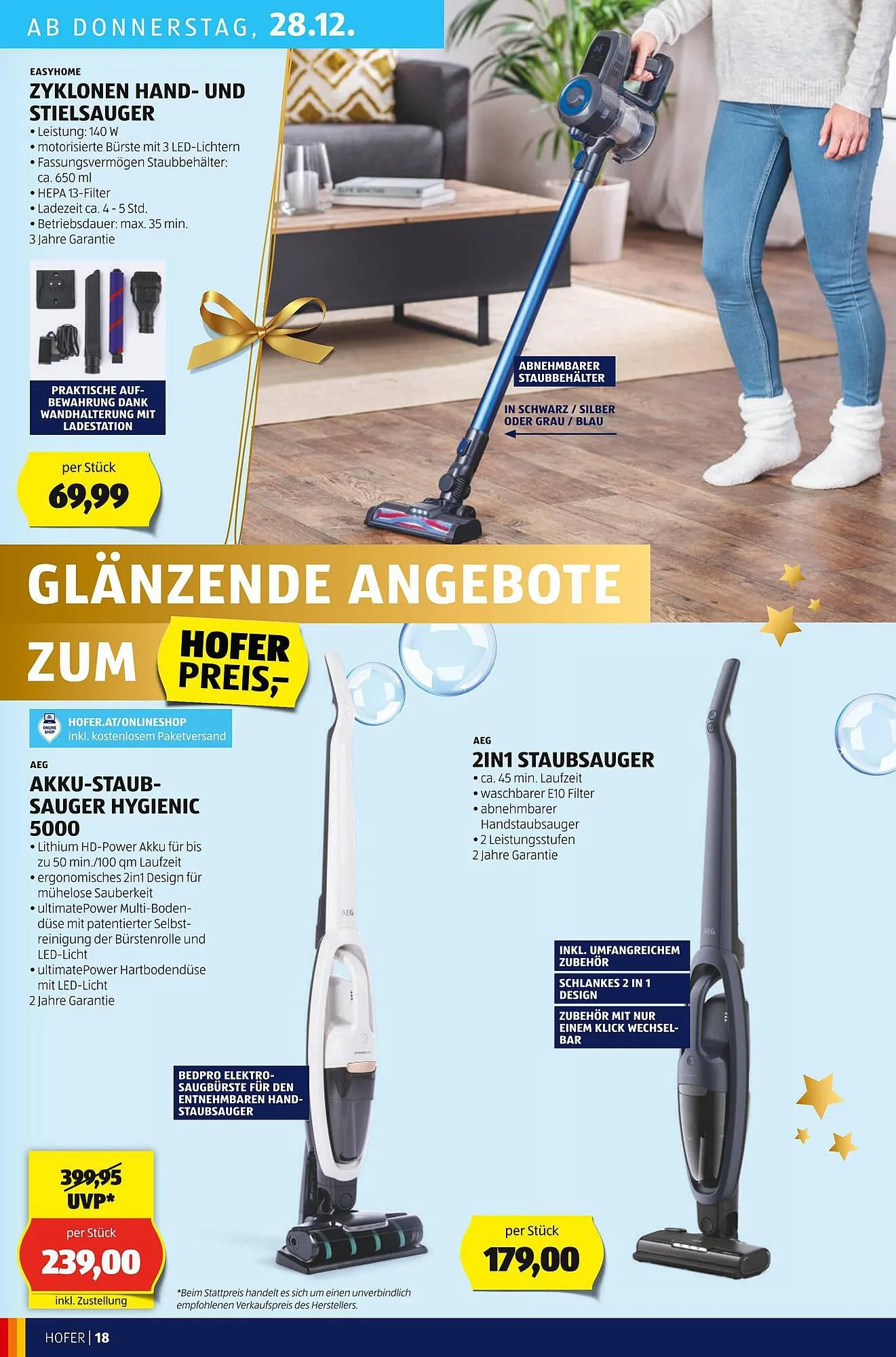 Hofer Flugblatt von 22. Dezember bis 28. Dezember 2024 - Flugblätt seite 20