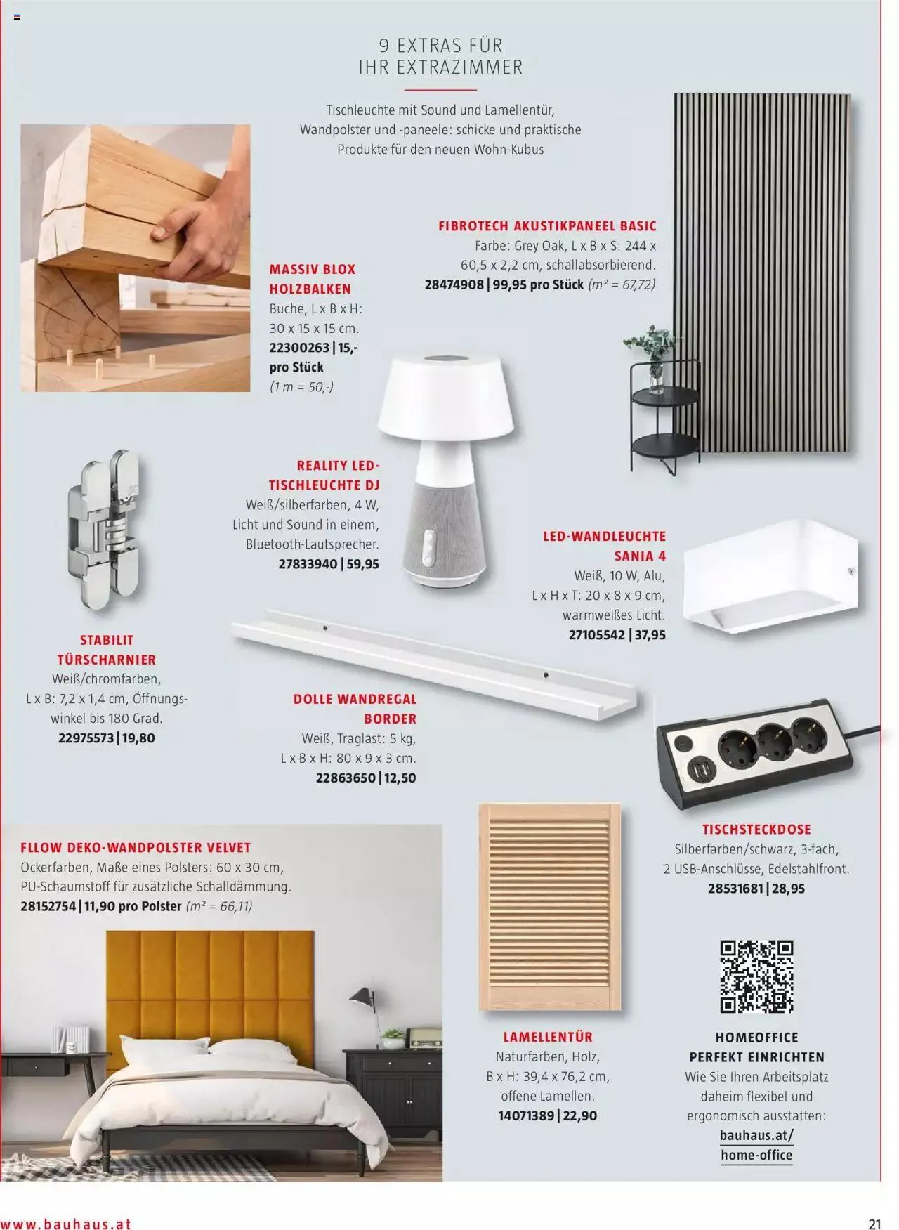 Bauhaus passt! Magazin von 24. Jänner bis 31. Dezember 2023 - Flugblätt seite  21