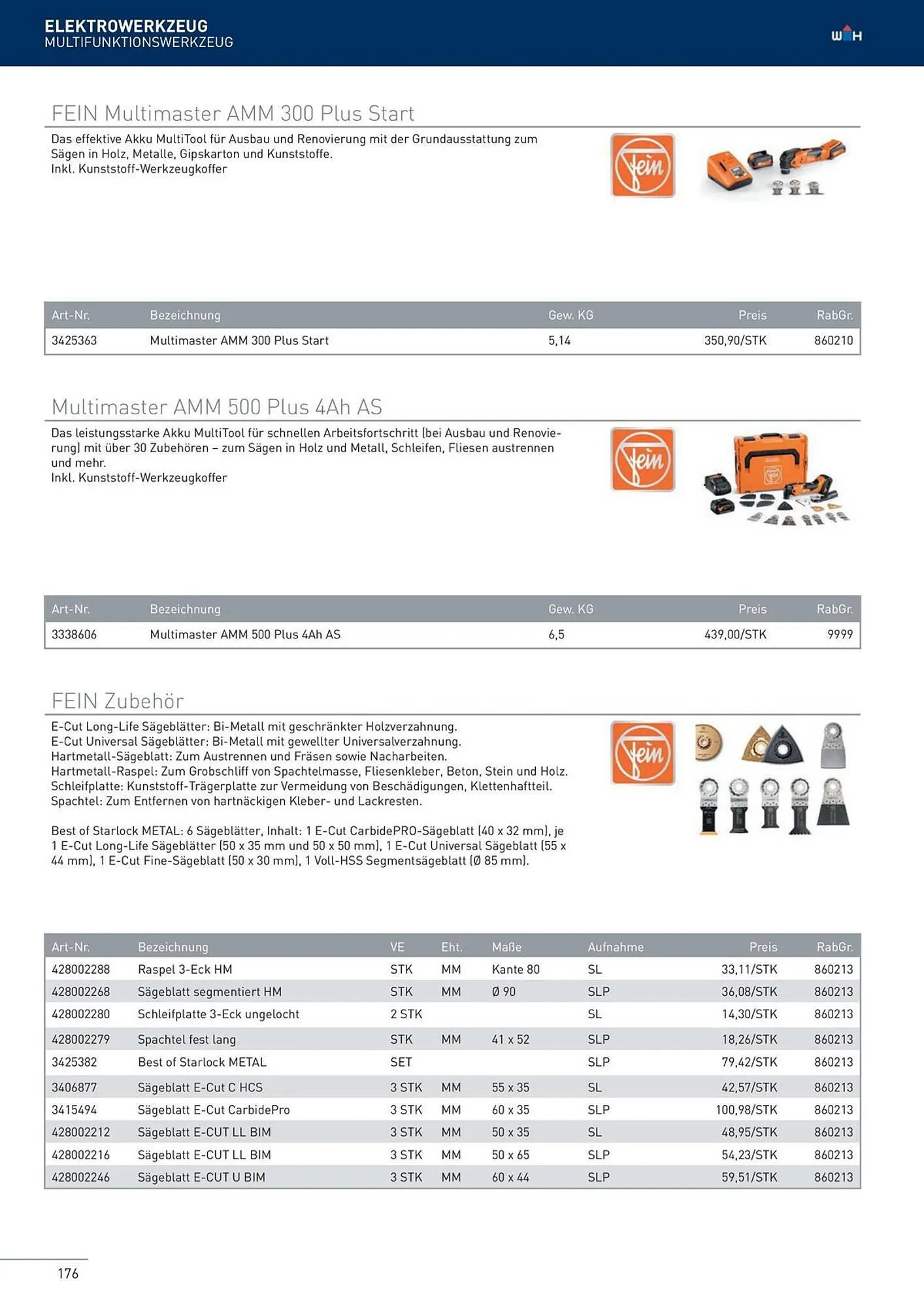 Würth Flugblatt von 22. Februar bis 31. Dezember 2024 - Flugblätt seite  176