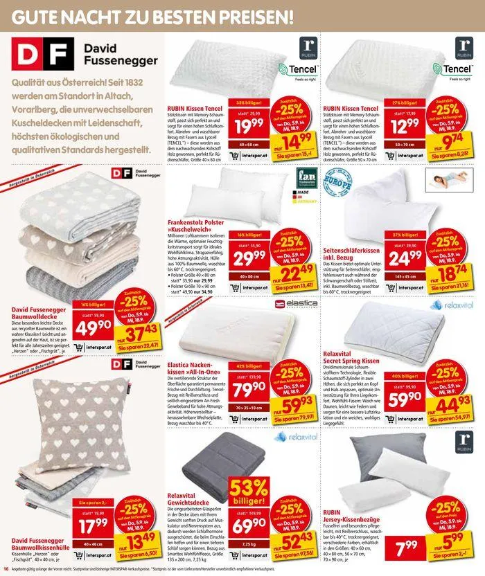 Interspar flugblatt von 3. September bis 17. September 2024 - Flugblätt seite 16