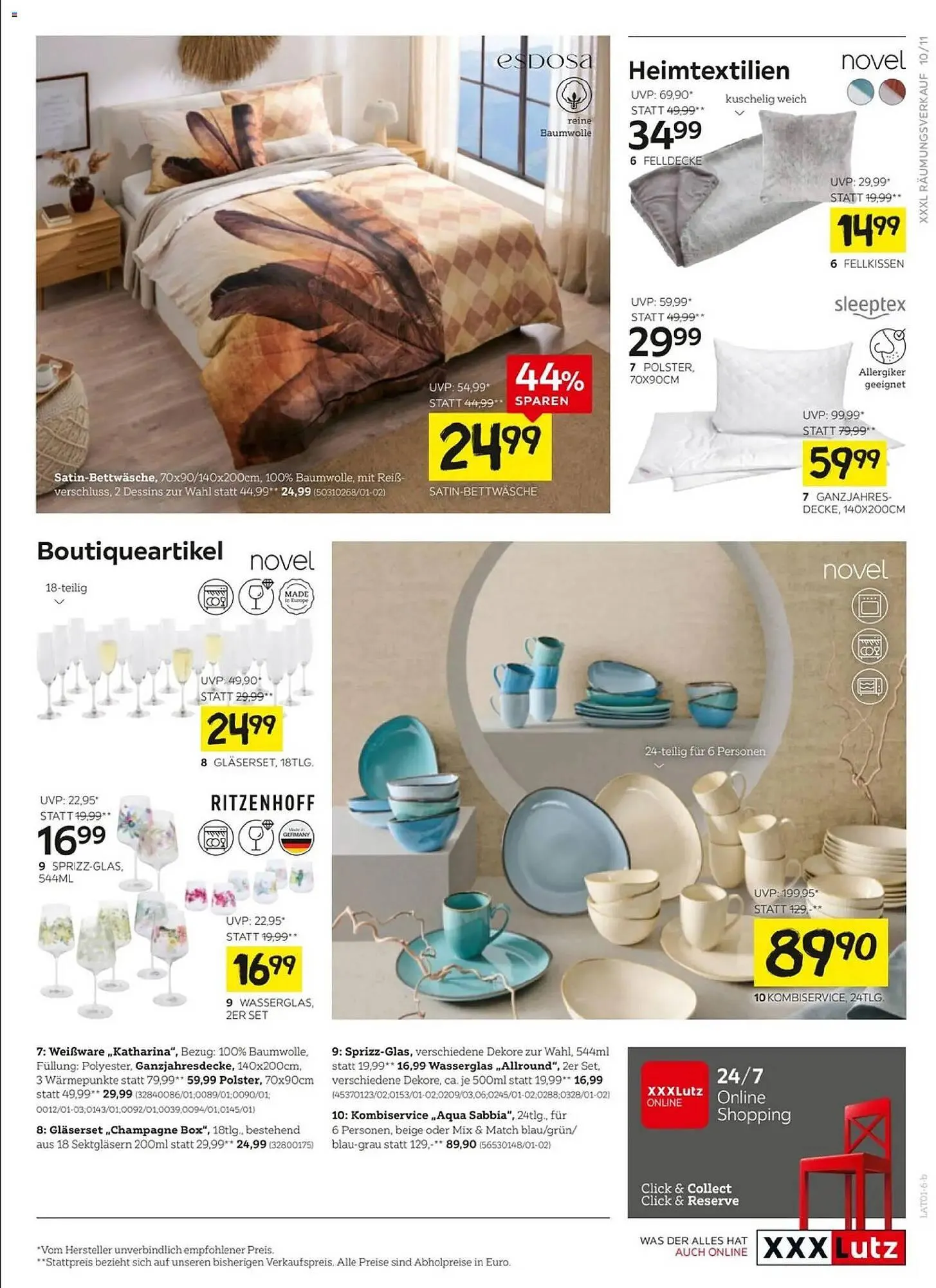 XXXLutz Prospekt von 29. Dezember bis 10. Jänner 2026 - Flugblätt seite  11