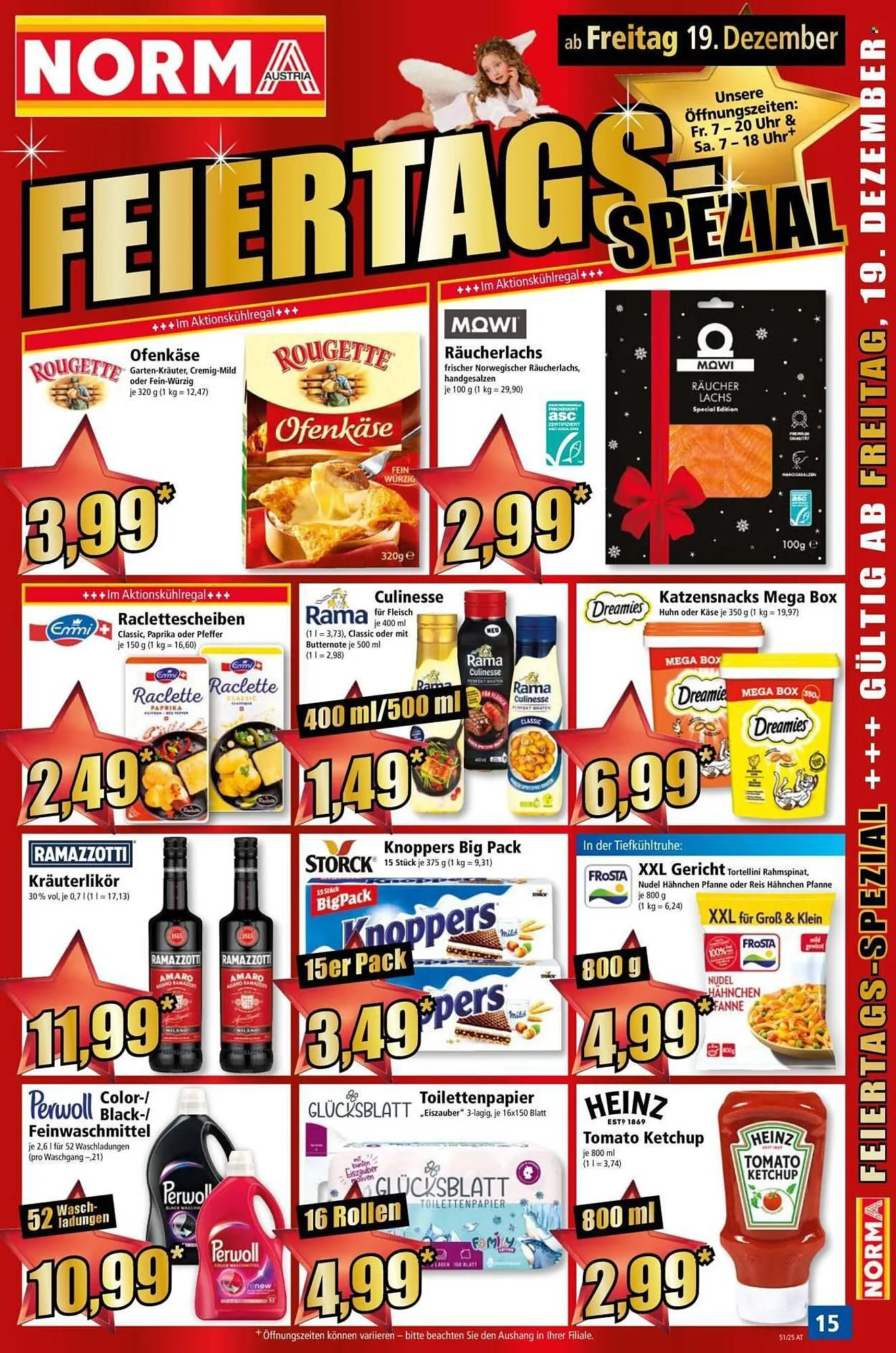 Norma Prospekt von 15. Dezember bis 20. Dezember 2025 - Flugblätt seite 15