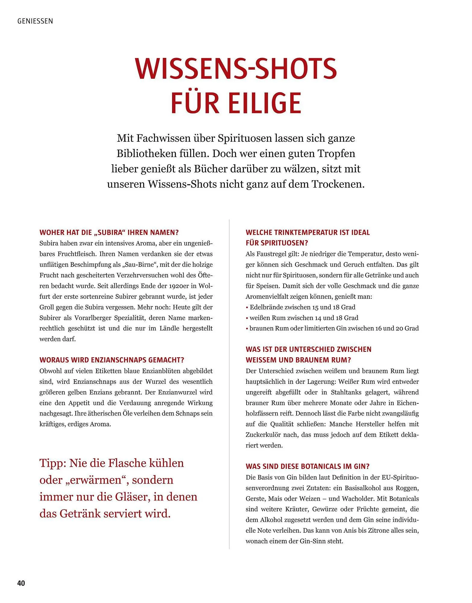 Sutterlüty Flugblatt von 19. November bis 9. Dezember 2024 - Flugblätt seite 40
