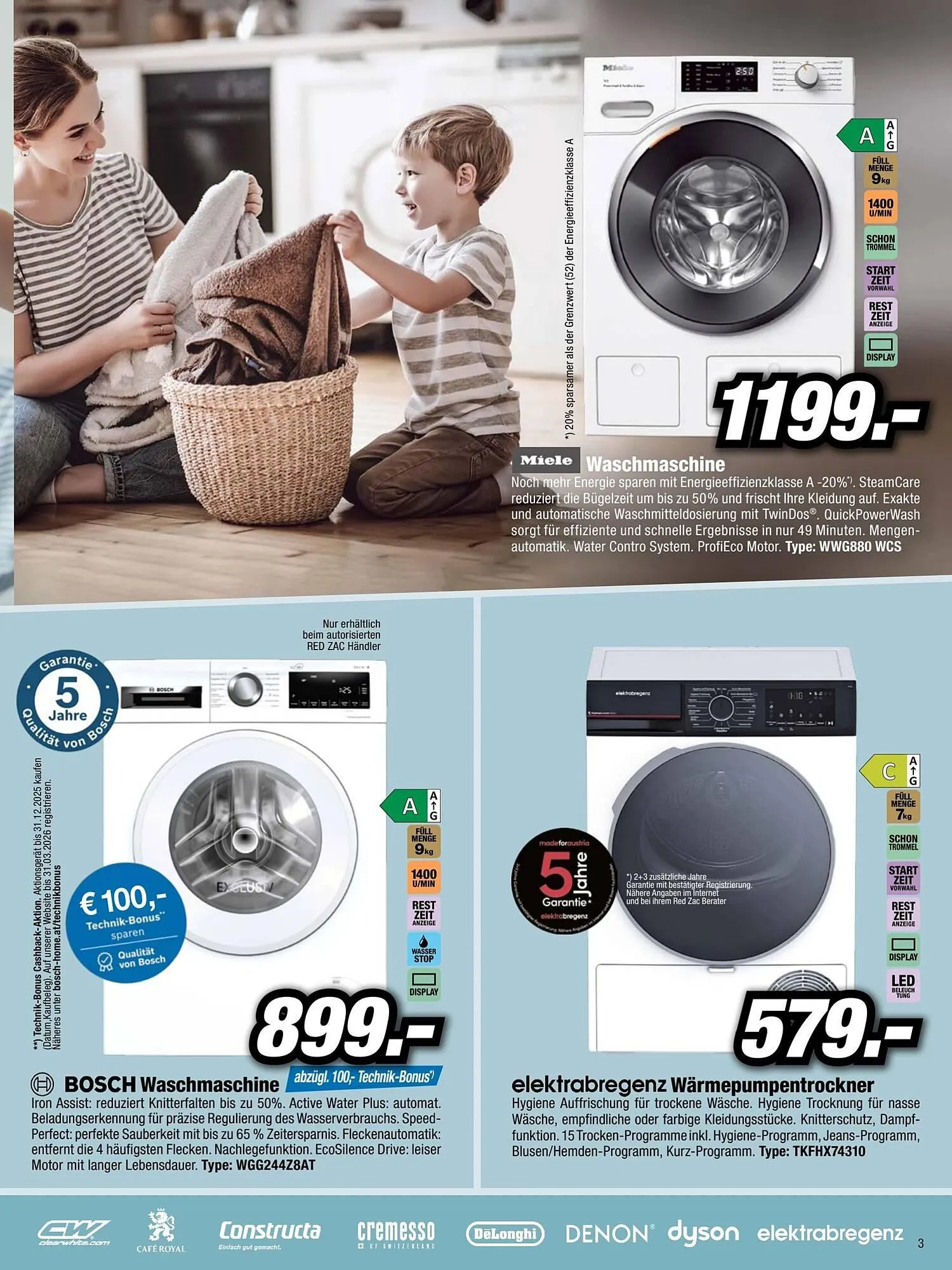 Red Zac Flugblatt von 26. Dezember bis 14. Jänner 2026 - Flugblätt seite  3