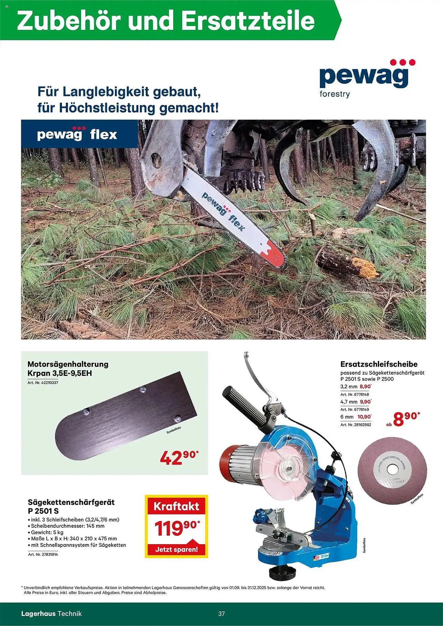 Lagerhaus Flugblatt von 5. November bis 31. Dezember 2025 - Flugblätt seite 37