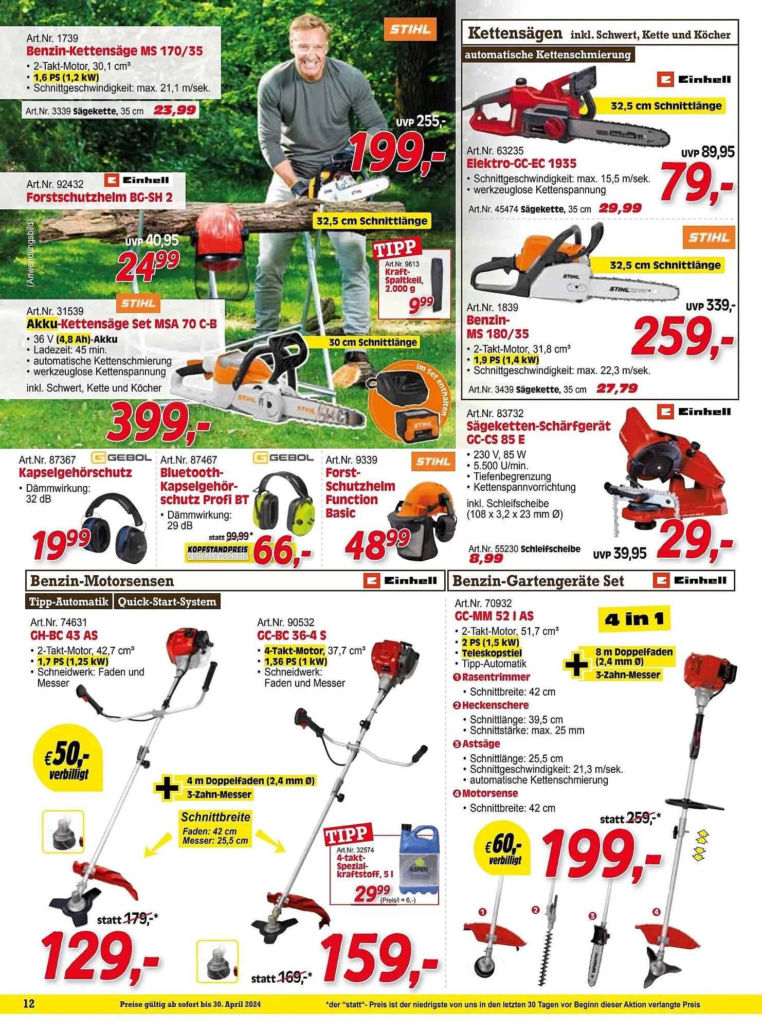 Zgonc Flugblatt von 14. April bis 30. April 2024 - Flugblätt seite 12