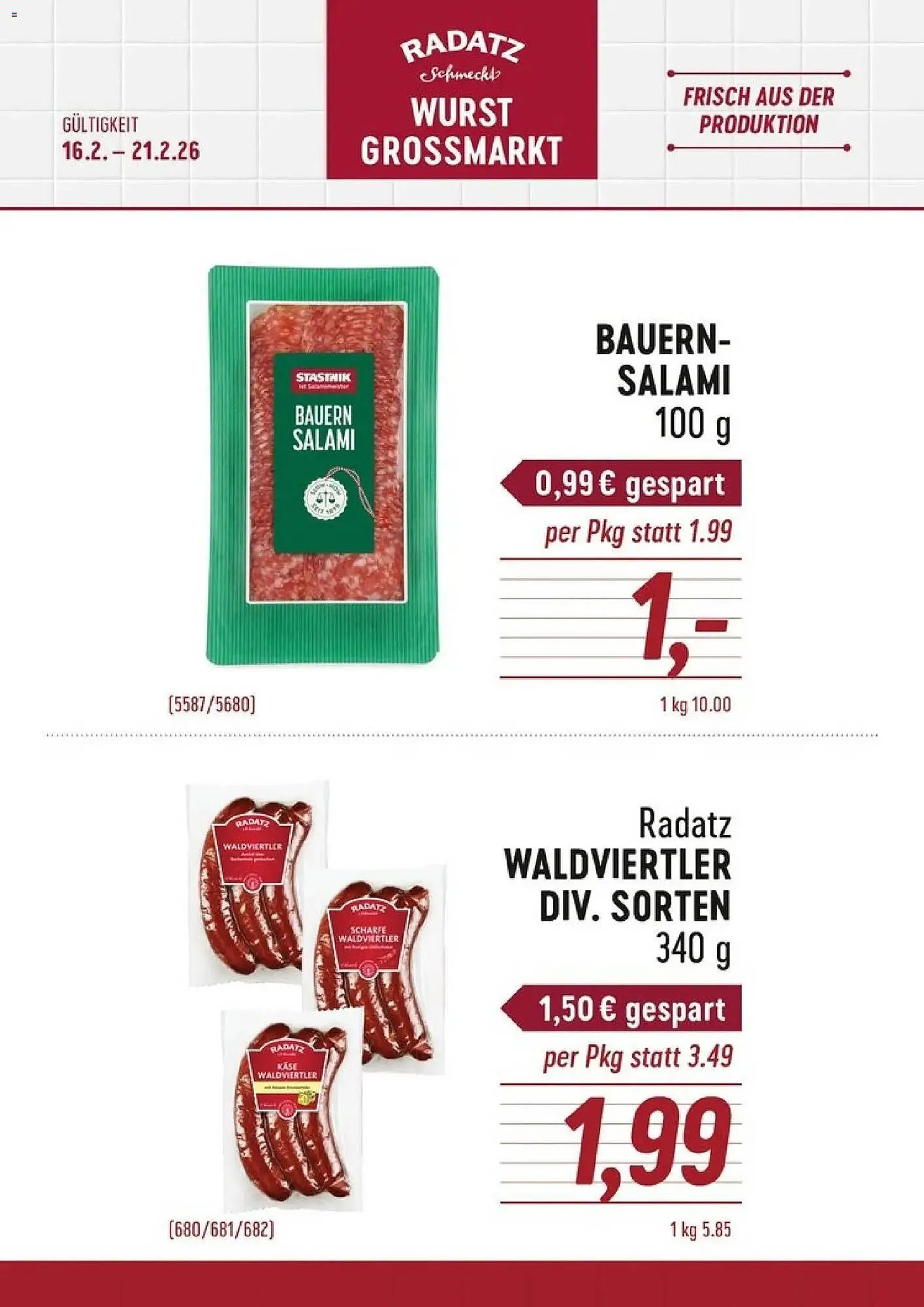 Radatz Flugblatt - 1