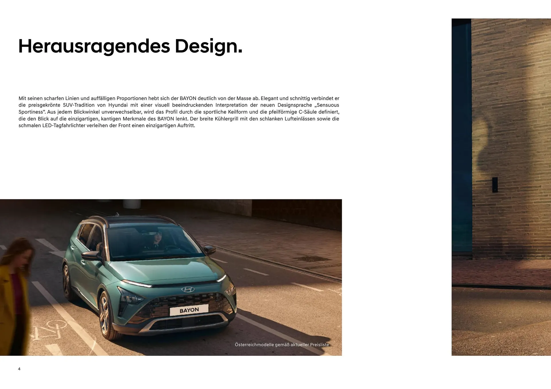 Hyundai Bayon Flugblatt von 11. Juli bis 14. Mai 2024 - Flugblätt seite  4