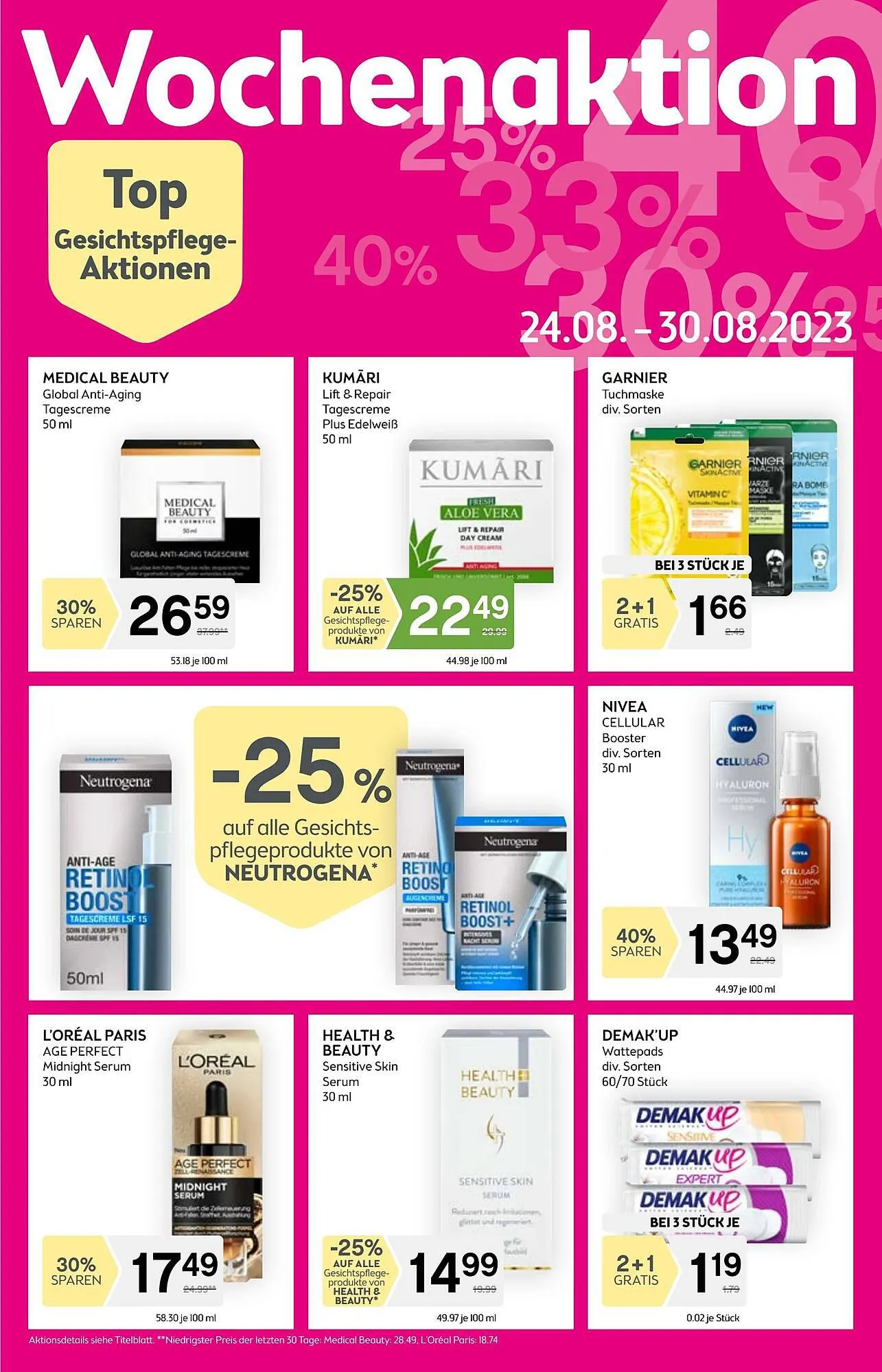 Bipa Flugblatt von 23. August bis 6. September 2023 - Flugblätt seite 5