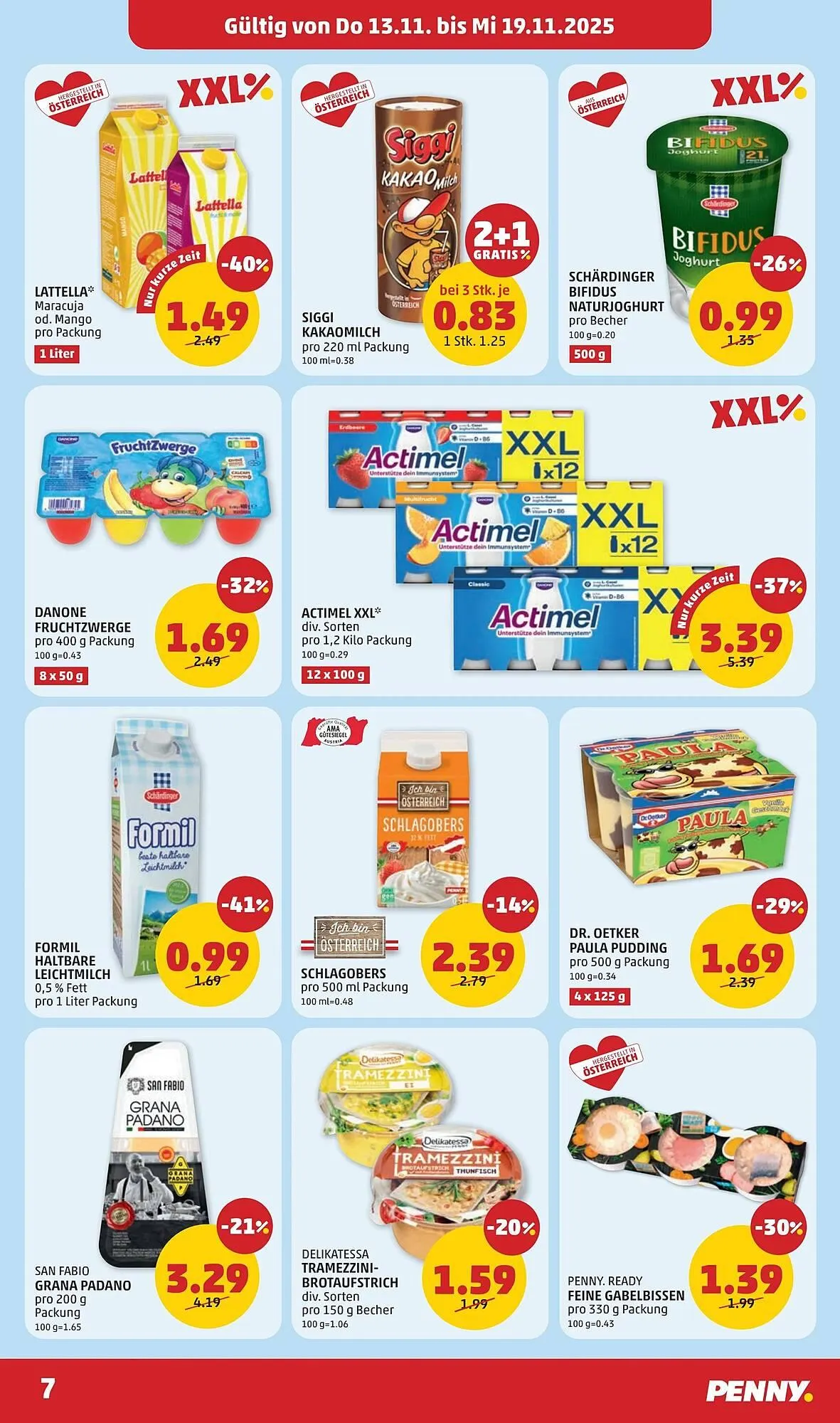 PENNY Flugblatt von 13. November bis 19. November 2025 - Flugblätt seite  7