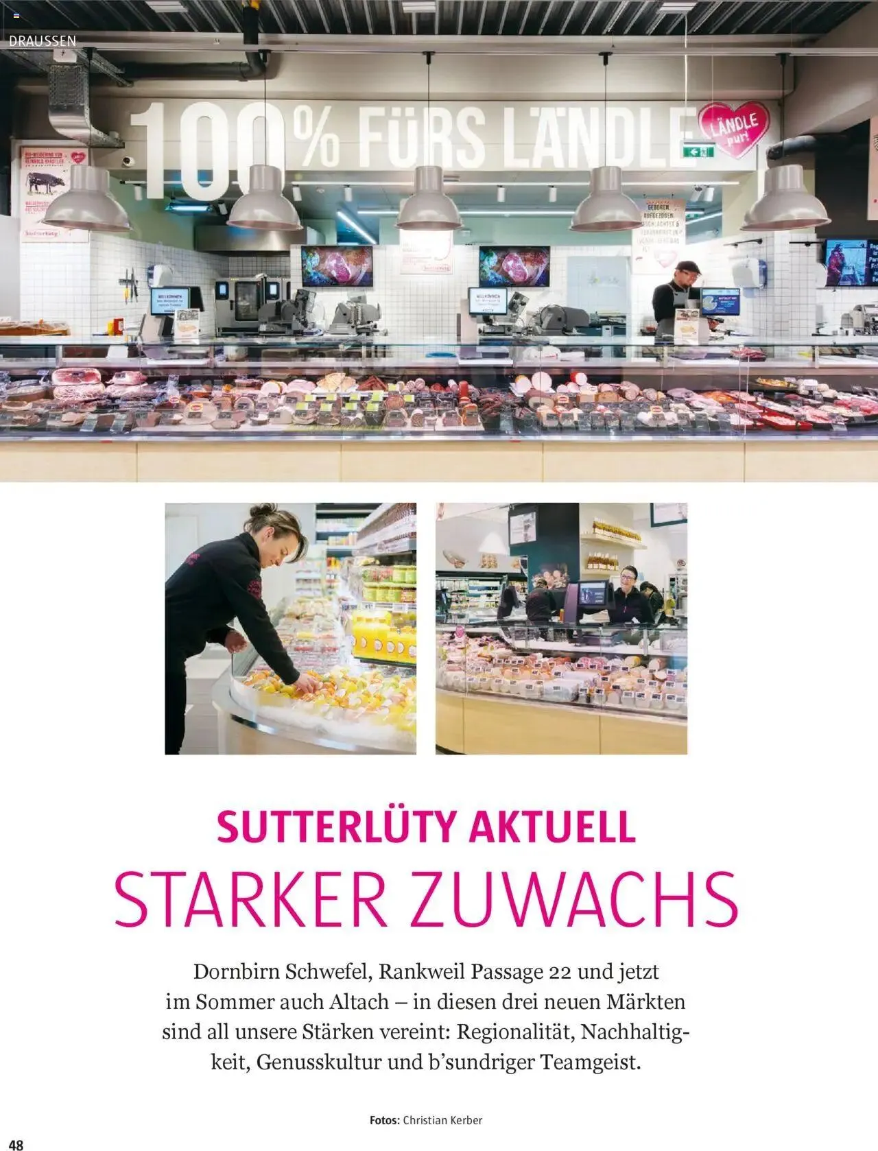 Sutterlüty B’sundrig Magazine von 3. Juli bis 31. Dezember 2024 - Flugblätt seite  48
