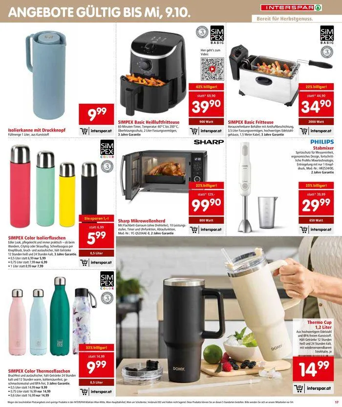 Top-Angebote für alle Schnäppchenjäger von 21. September bis 5. Oktober 2024 - Flugblätt seite  17