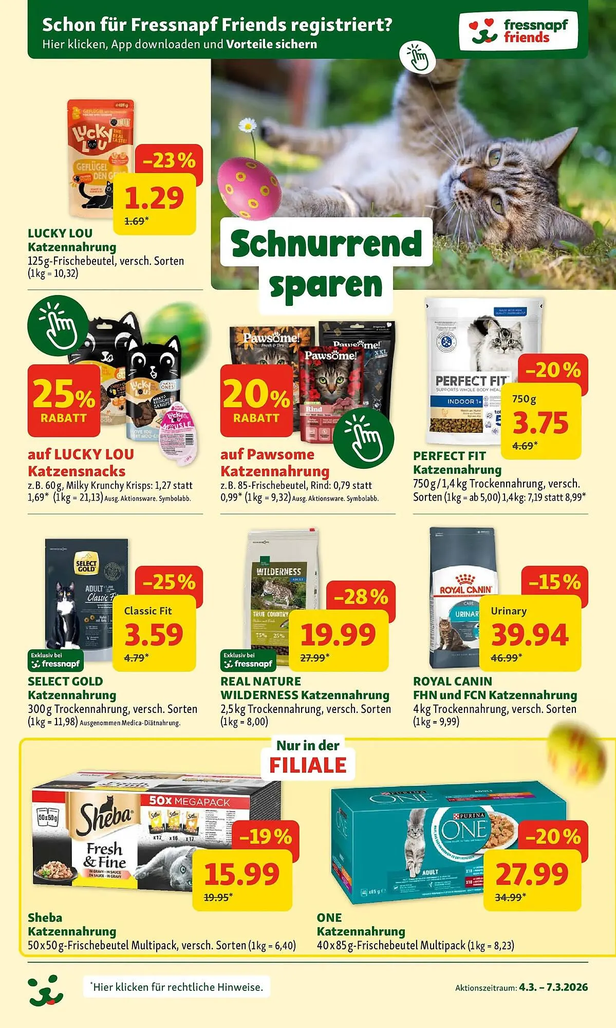 Fressnapf Flugblatt von 4. März bis 7. März 2026 - Flugblätt seite 5