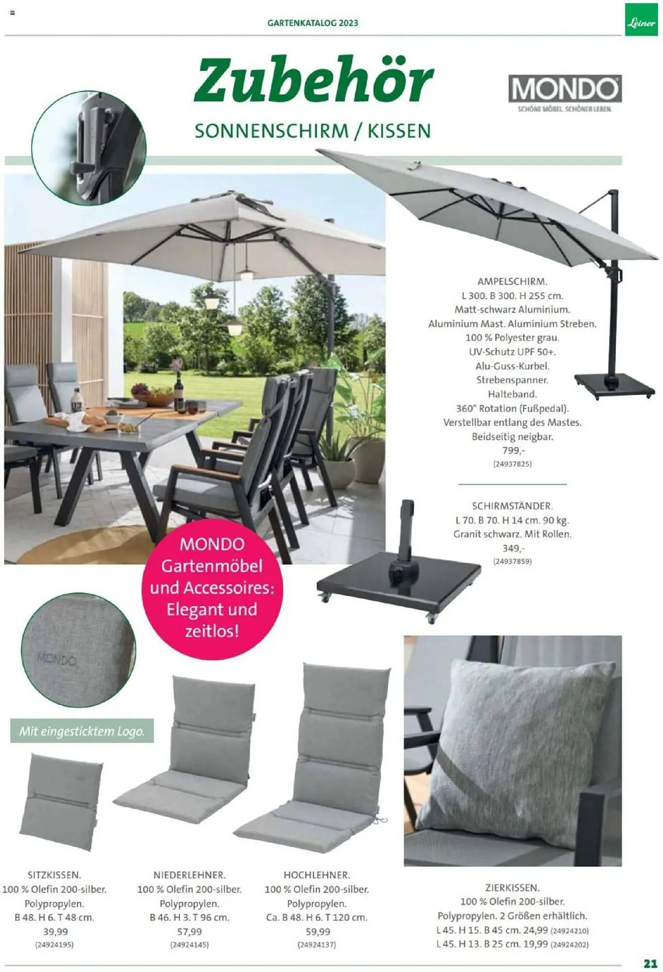 Leiner Flugblatt von 3. Februar bis 31. August 2023 - Flugblätt seite  21