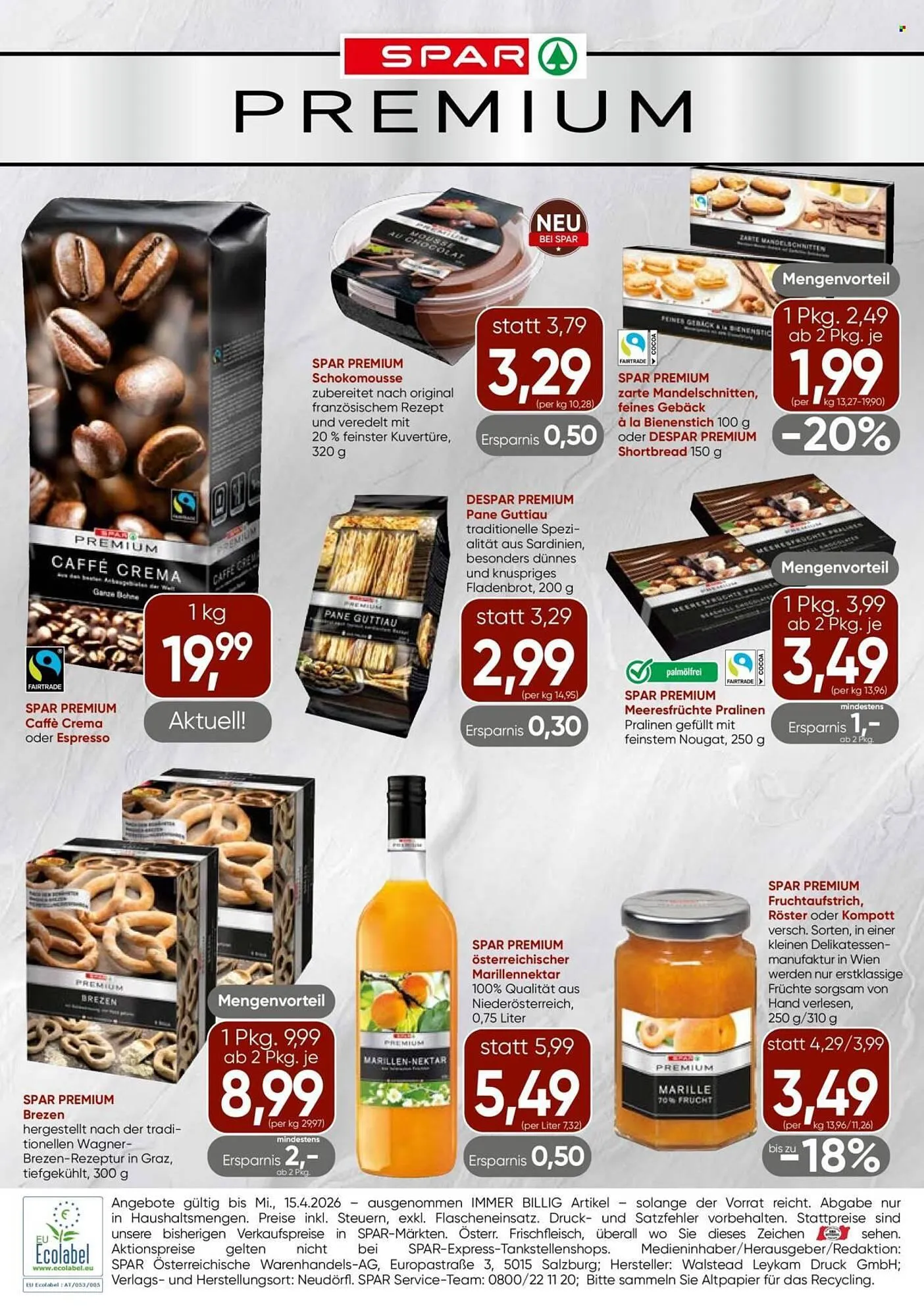 Eurospar Flugblatt von 19. März bis 15. April 2026 - Flugblätt seite  4