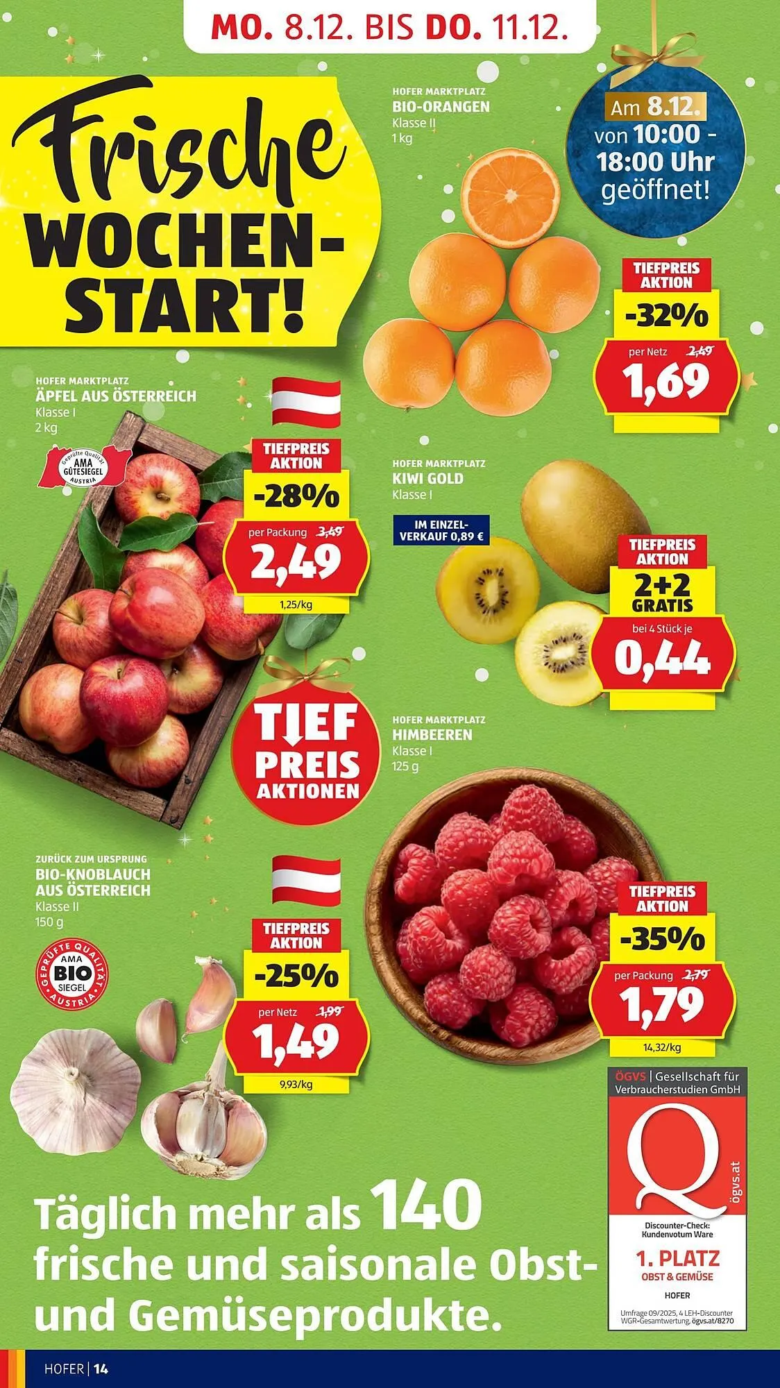 Hofer Flugblatt von 5. Dezember bis 12. Dezember 2025 - Flugblätt seite  20
