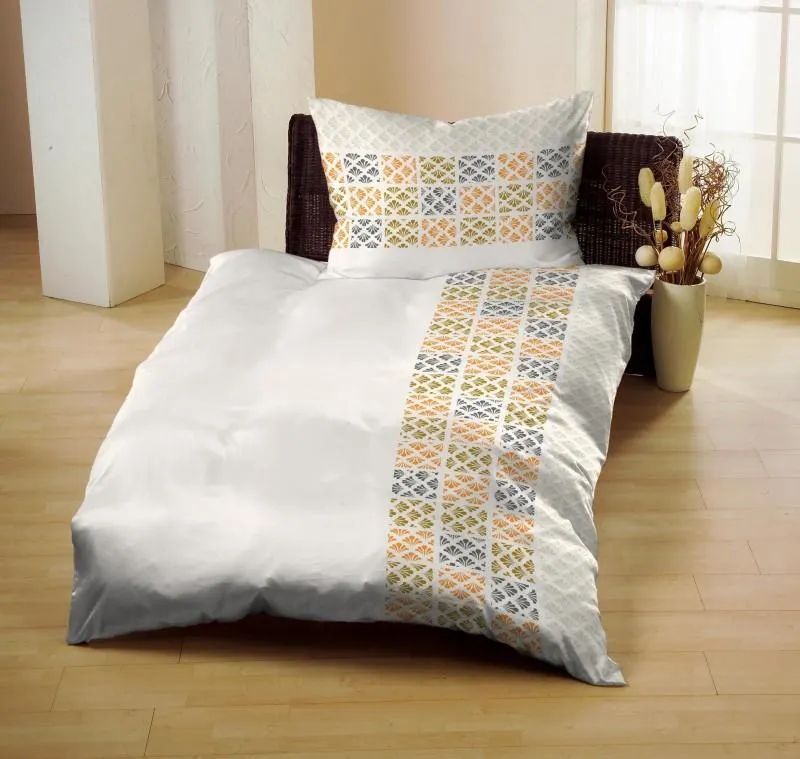 GERALD WITTMANN Moderne Bettwäsche in Microfaser Weiss | 70 x 90 / 140 x 200 cm