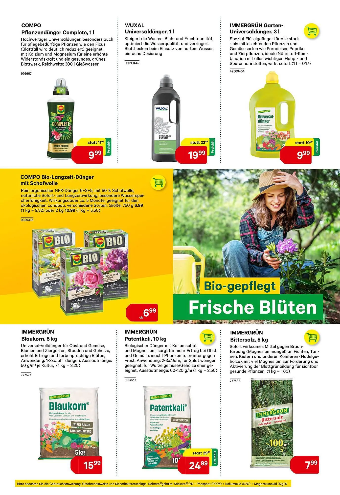 BayWa Flugblatt von 3. April bis 13. April 2024 - Flugblätt seite 11