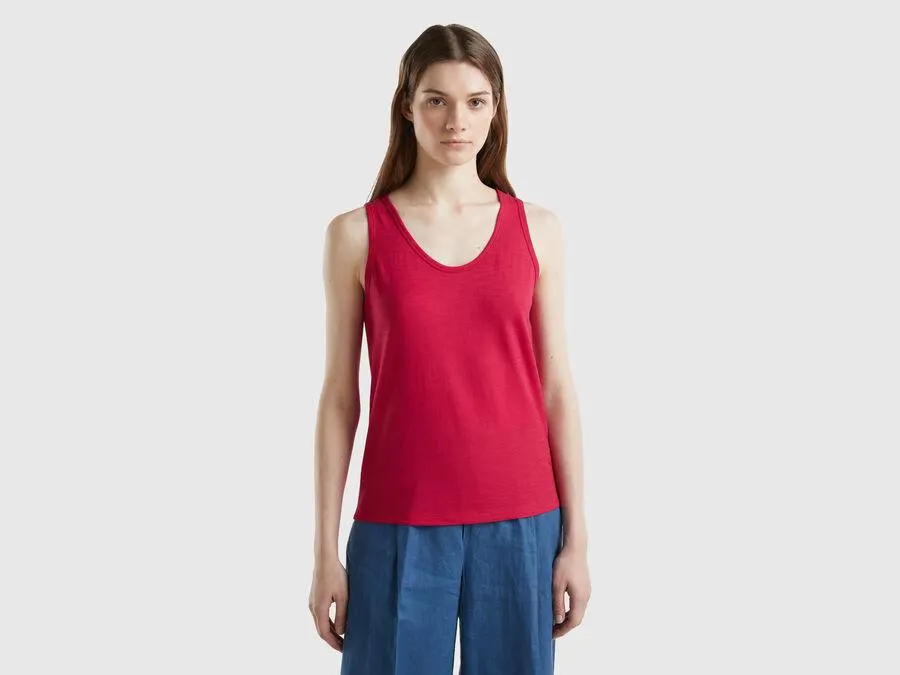 Top aus leichter Baumwolle