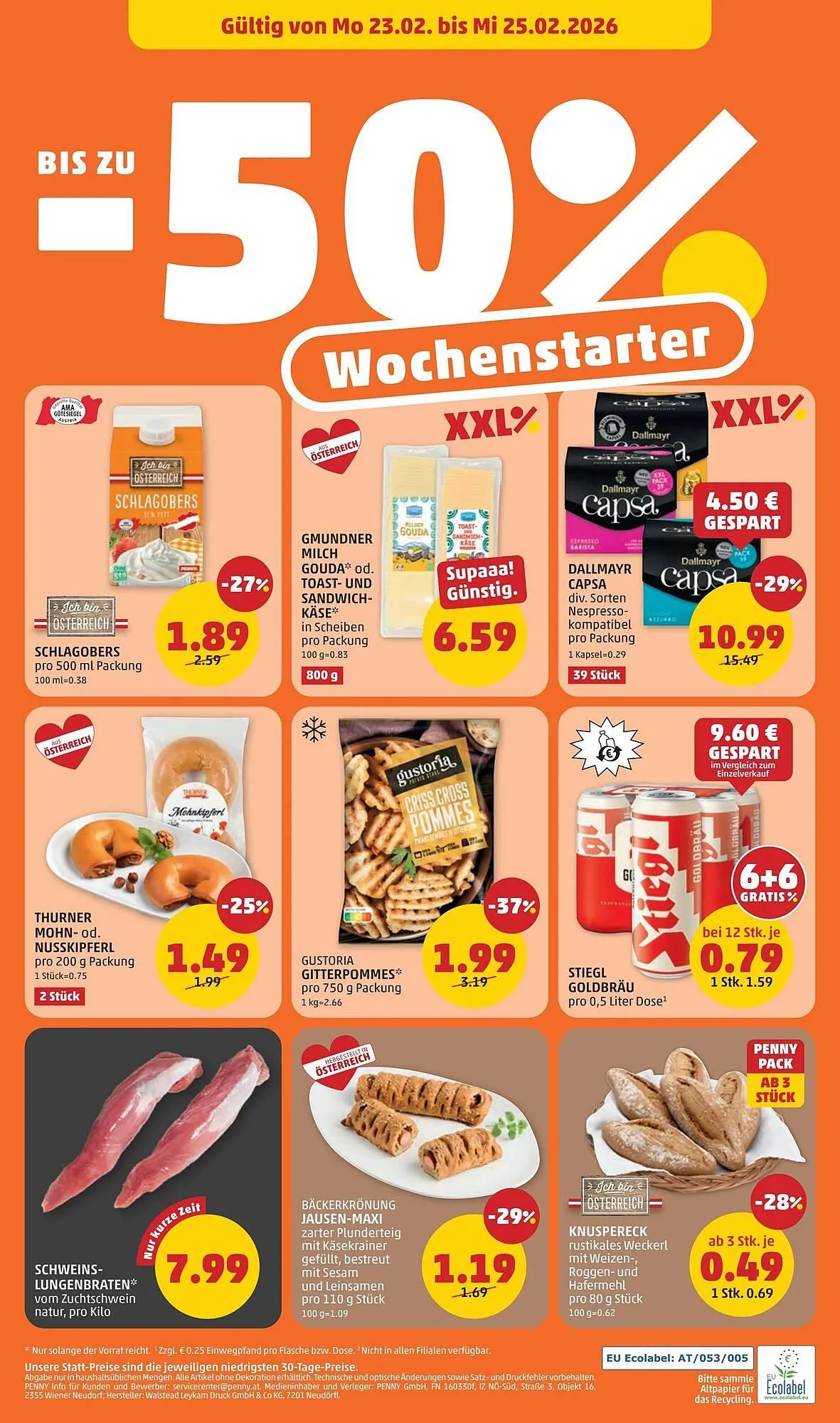 PENNY Flugblatt von 19. Februar bis 26. Februar 2026 - Flugblätt seite  28