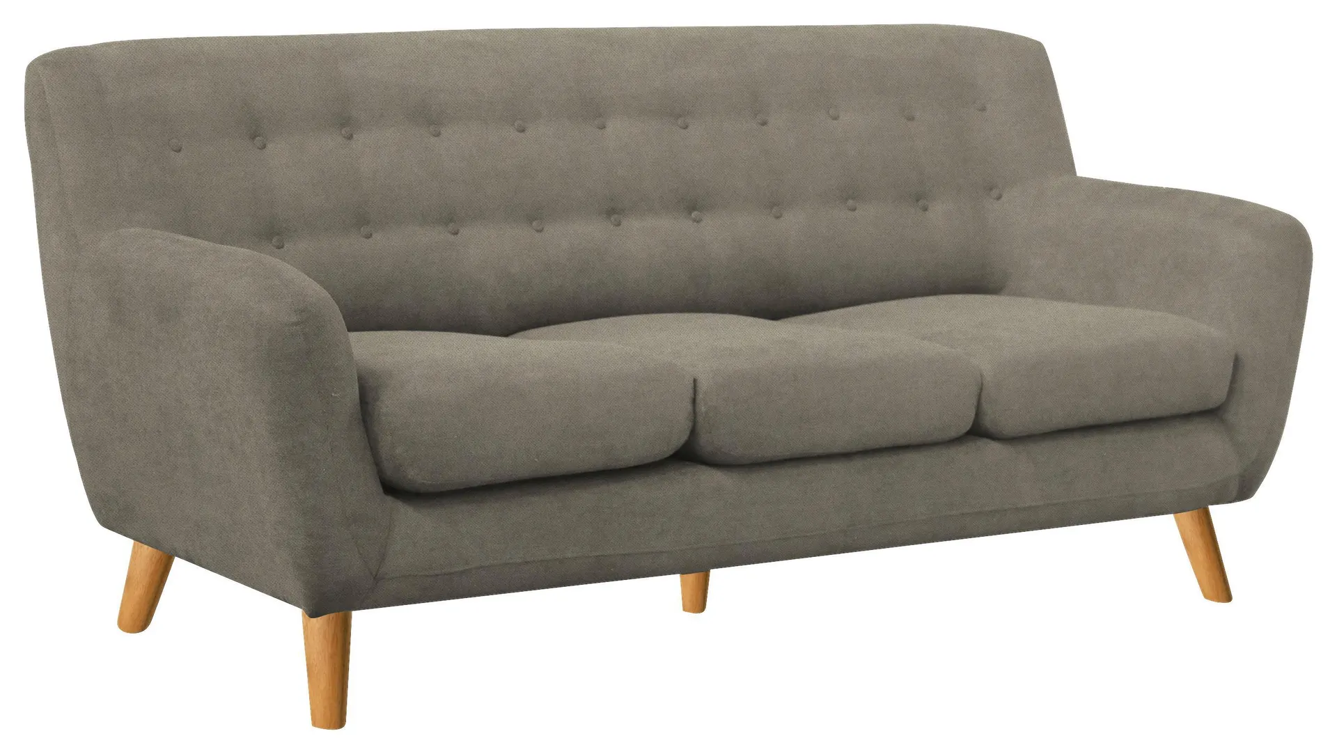 Monaco Greige, Füße Echtholz