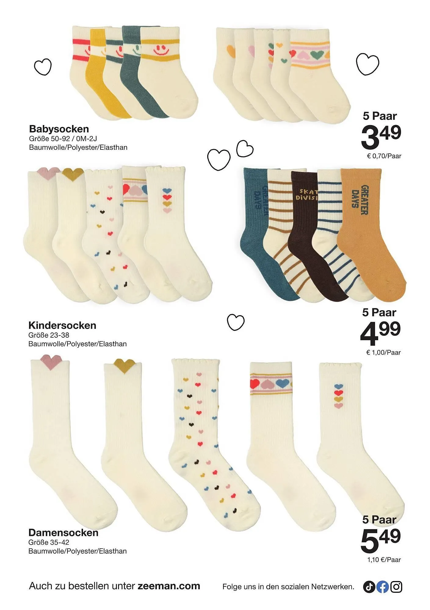 Zeeman Prospekt von 17. Jänner bis 30. Jänner 2026 - Flugblätt seite  10