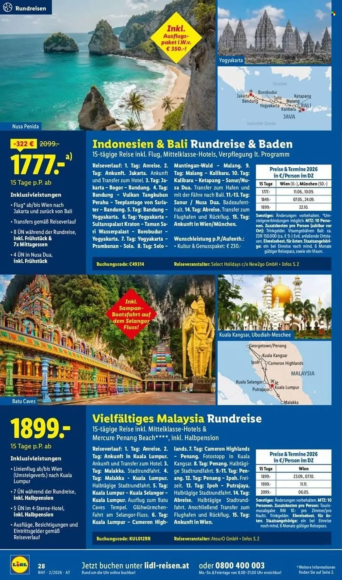 Lidl Flugblatt von 31. Jänner bis 28. Februar 2026 - Flugblätt seite 28