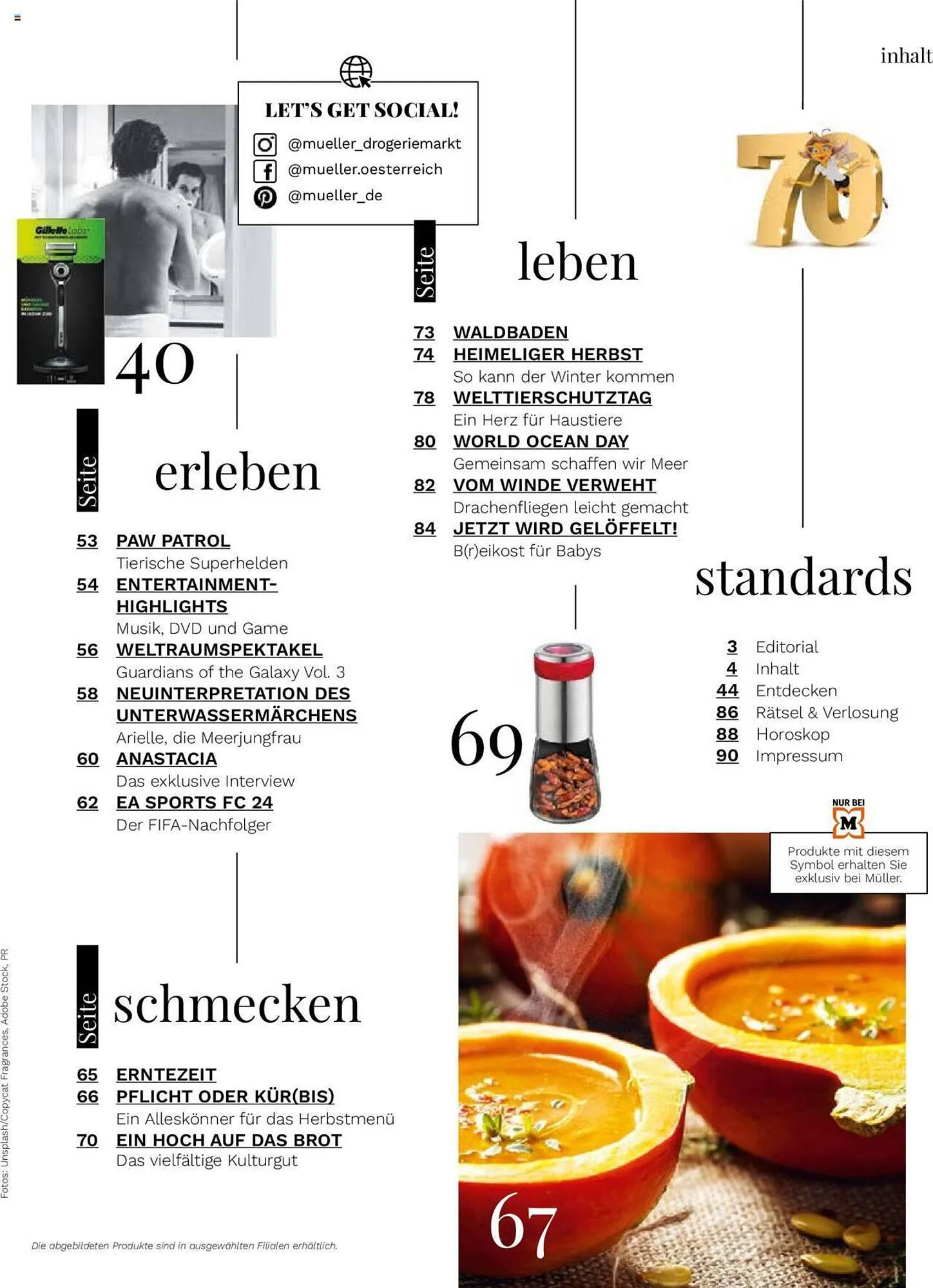 Müller Flugblatt von 1. September bis 31. Oktober 2023 - Flugblätt seite  5