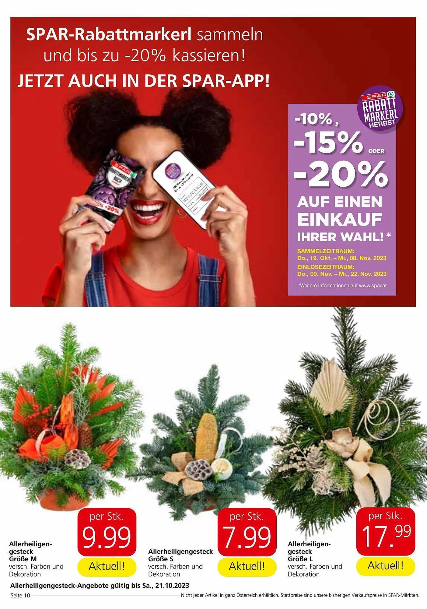 Interspar Flugblatt von 19. Oktober bis 24. Oktober 2023 - Flugblätt seite 10