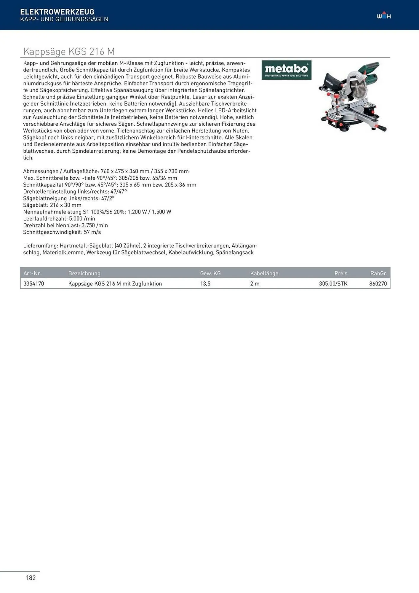Würth Flugblatt von 22. Februar bis 31. Dezember 2024 - Flugblätt seite  182