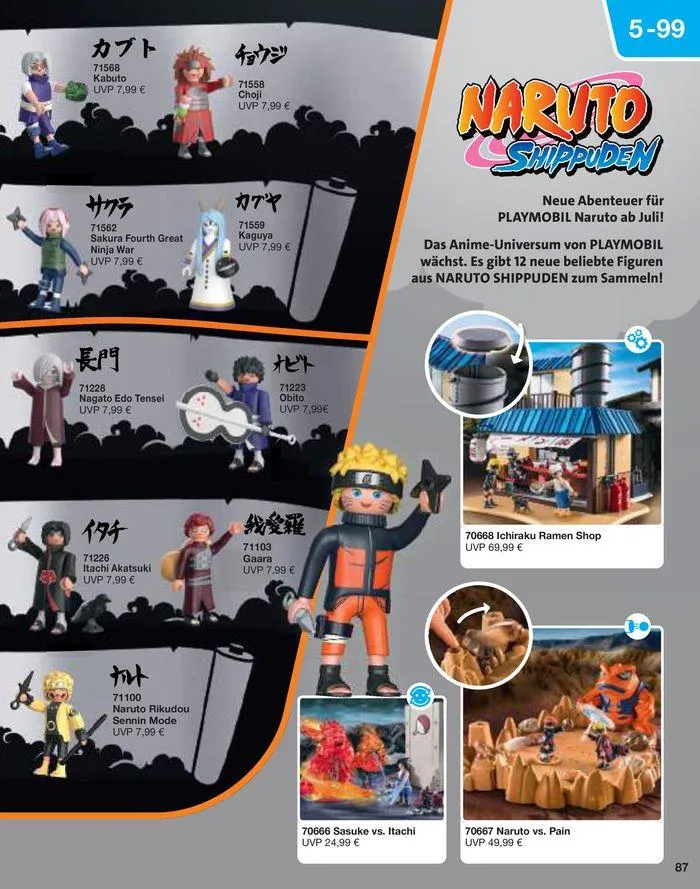 50 Years Of Playmobil von 9. Juli bis 31. Dezember 2024 - Flugblätt seite 87