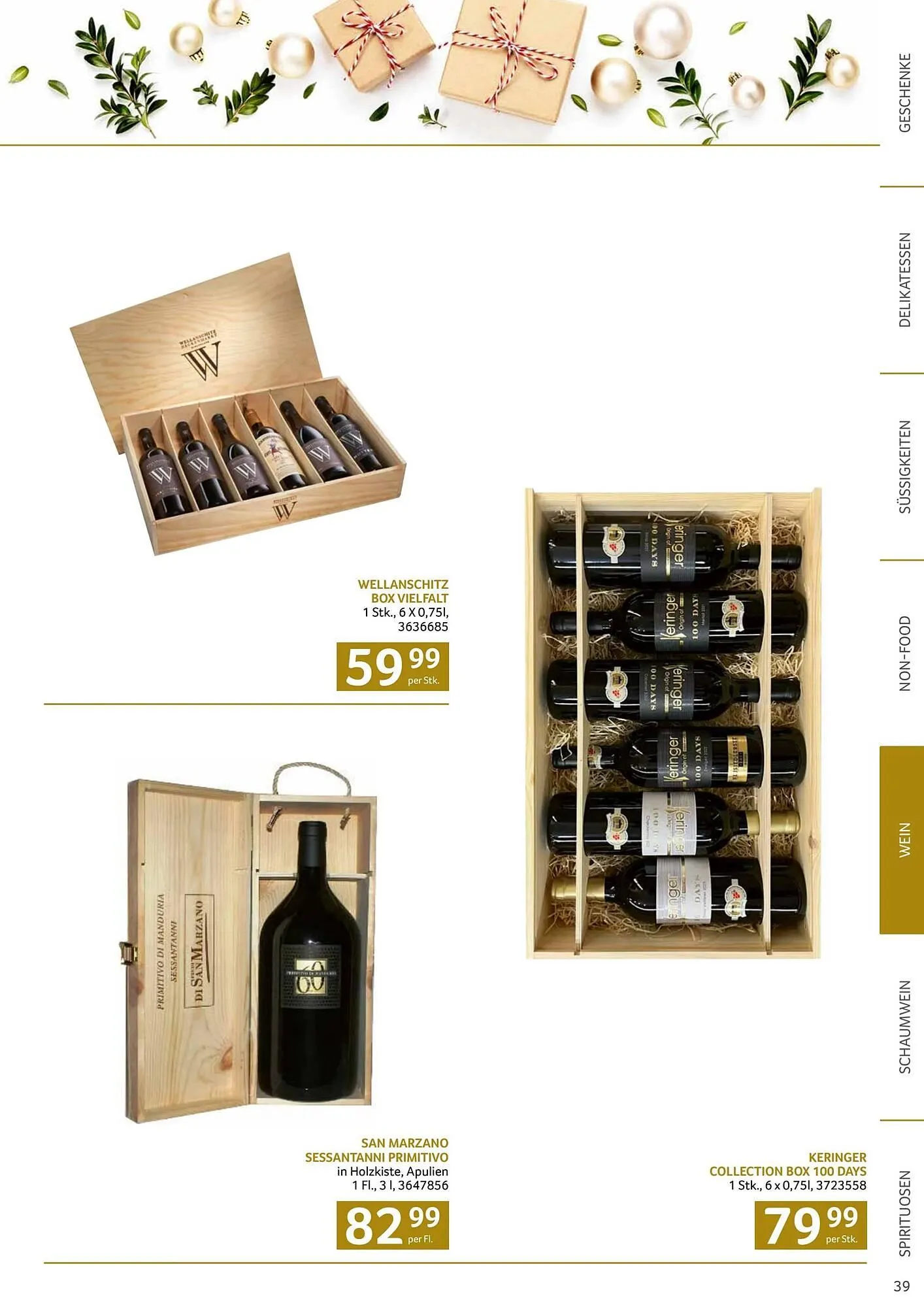 Transgourmet Flugblatt von 13. Oktober bis 24. Dezember 2025 - Flugblätt seite  39