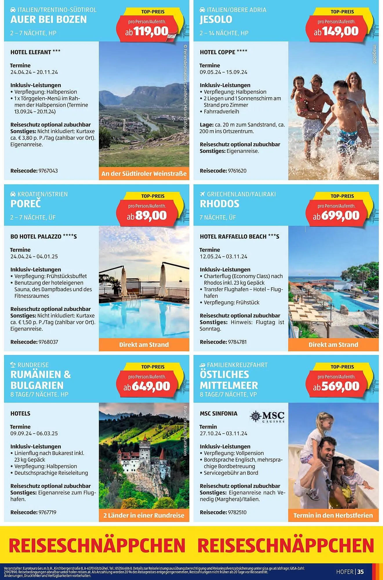 Hofer Flugblatt von 26. April bis 2. Mai 2024 - Flugblätt seite 39