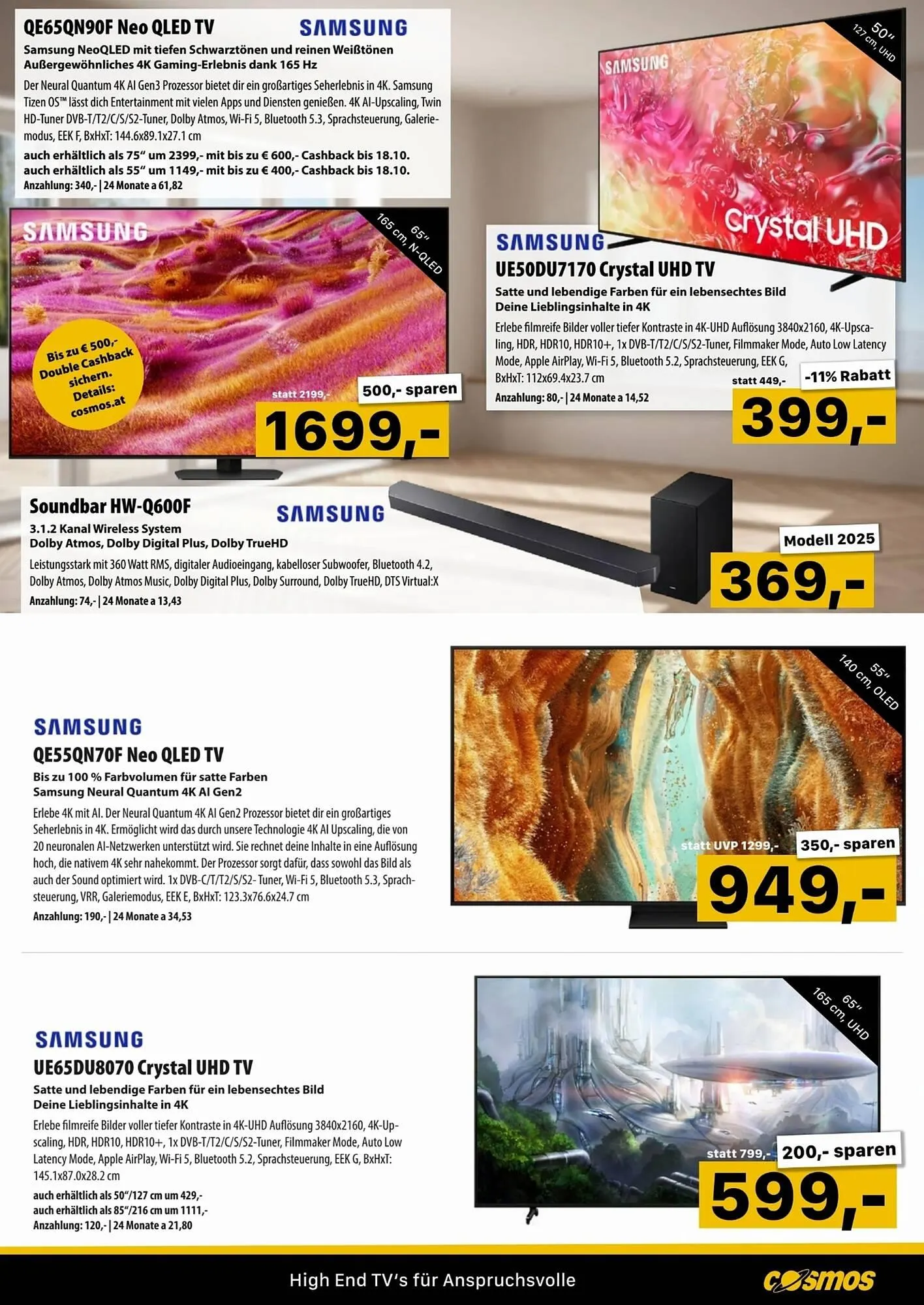 Cosmos Flugblatt von 7. Oktober bis 31. Oktober 2025 - Flugblätt seite  11