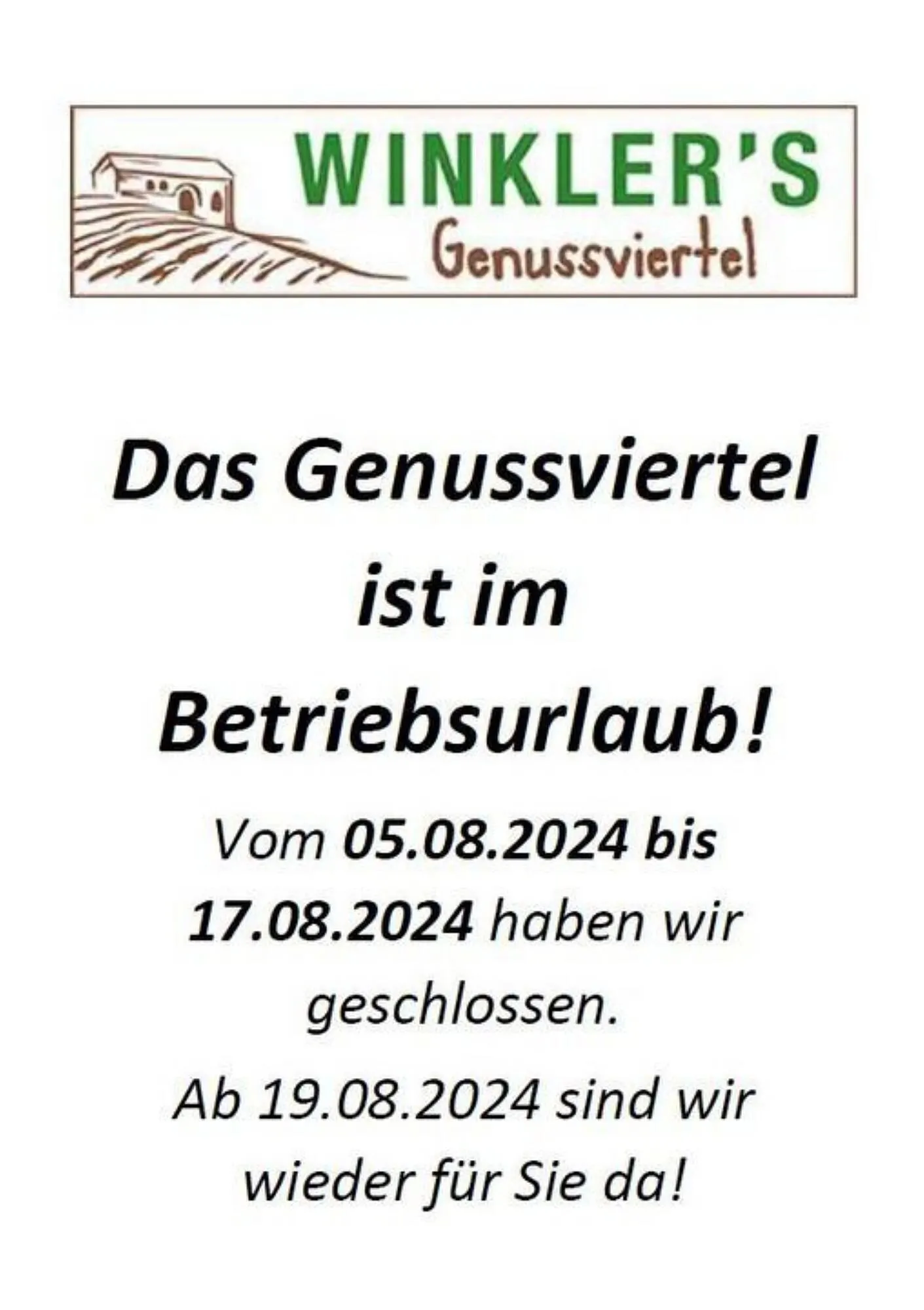 Winkler Markt Flugblatt - 1