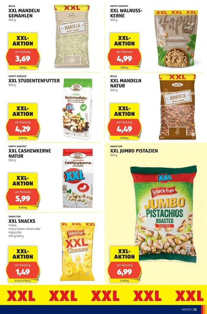 Blättern Sie online im HOFER Flugblatt von 22. Mai bis 5. Juni 2024 - Flugblätt seite  15
