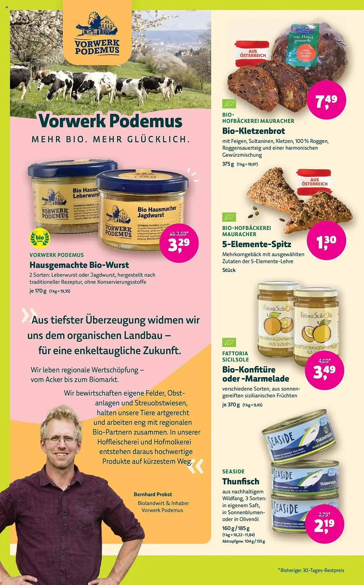 Denn's Biomarkt Flugblatt von 22. Oktober bis 4. November 2025 - Flugblätt seite  8