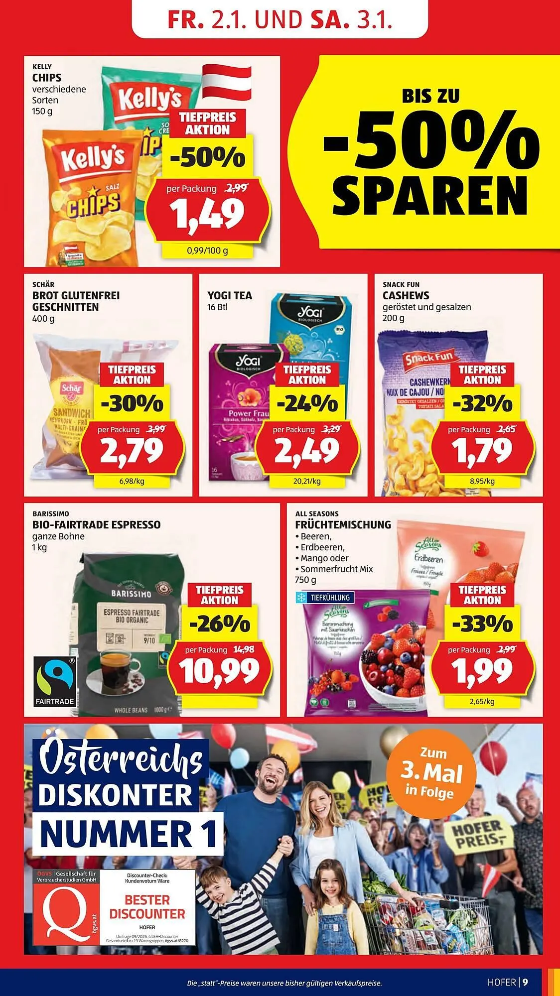 Hofer Flugblatt von 2. Jänner bis 9. Jänner 2026 - Flugblätt seite  11