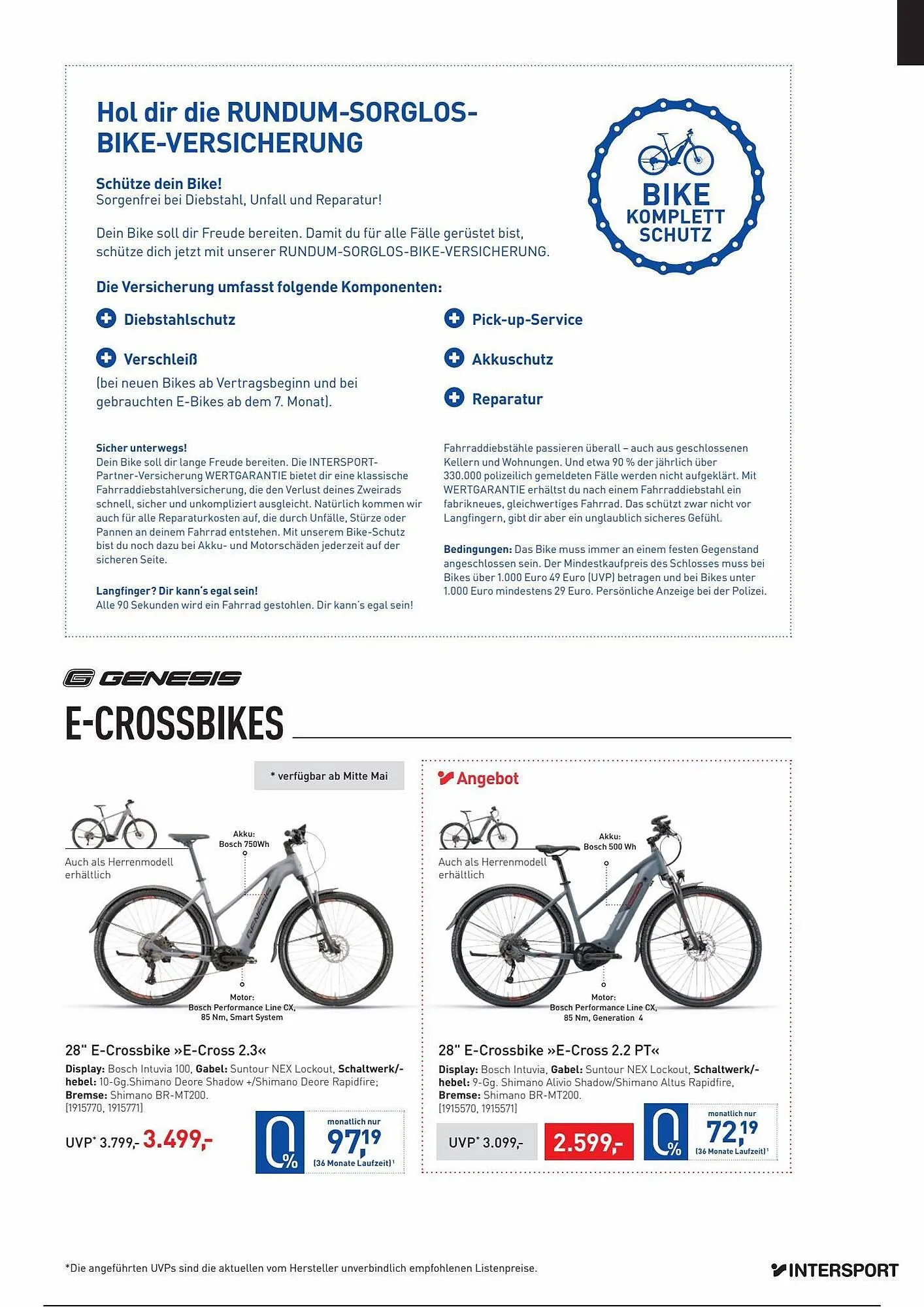 Intersport Flugblatt von 3. April bis 31. Dezember 2023 - Flugblätt seite 11