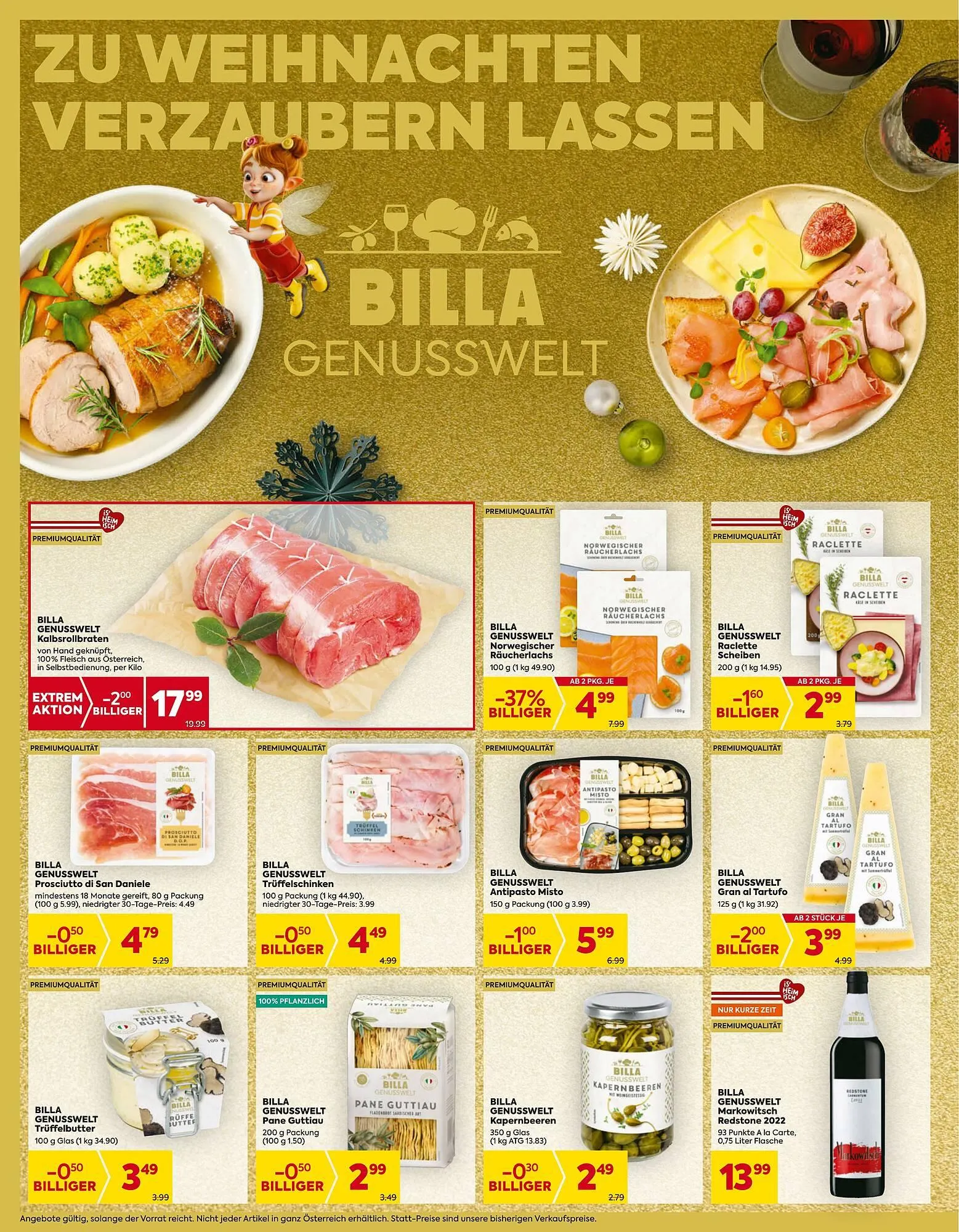 Billa Corso Flugblatt von 19. Dezember bis 24. Dezember 2024 - Flugblätt seite 4