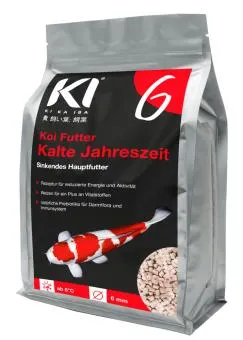 KIKAIBA Koi Futter Kalte Jahreszeit 6 mm 1 kg