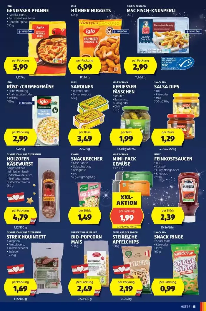 Blättern Sie online im HOFER Flugblatt von 20. November bis 4. Dezember 2024 - Flugblätt seite 17