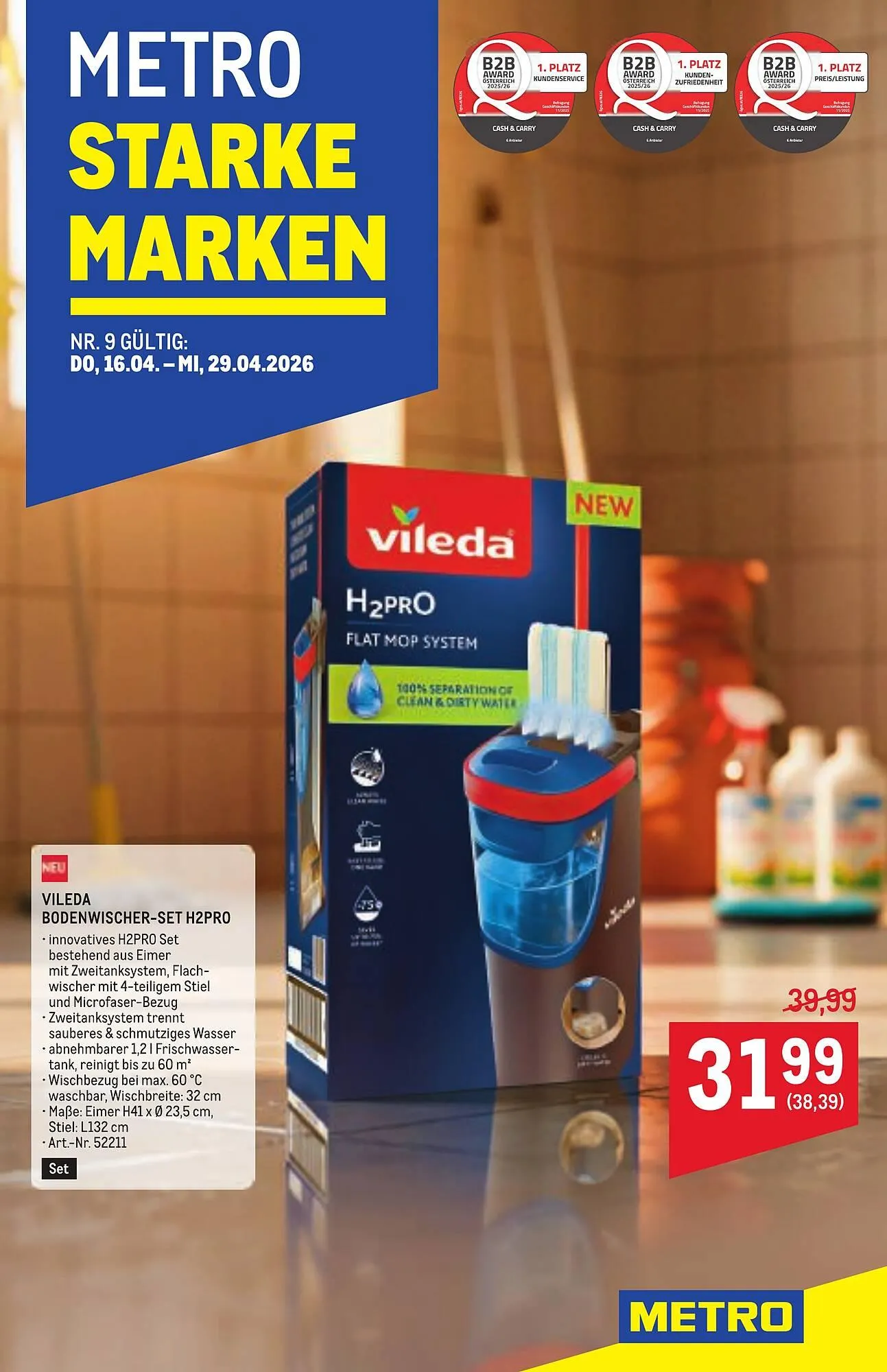 Metro Flugblatt von 16. April bis 29. April 2026 - Flugblätt seite 1