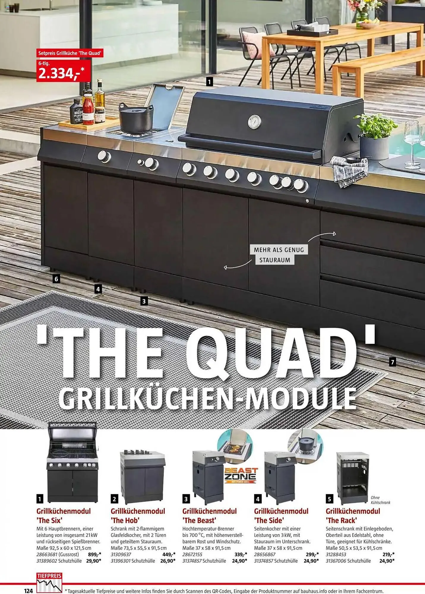 Bauhaus Flugblatt von 4. März bis 4. Jänner 2026 - Flugblätt seite 124