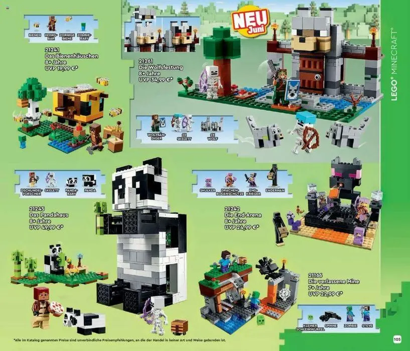 Lego Juni-Dezember 2024 von 14. Juni bis 31. Dezember 2024 - Flugblätt seite  105