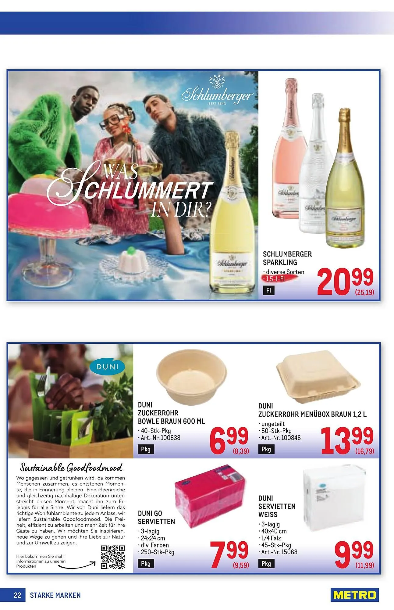 Metro Flugblatt von 2. April bis 15. April 2026 - Flugblätt seite  22