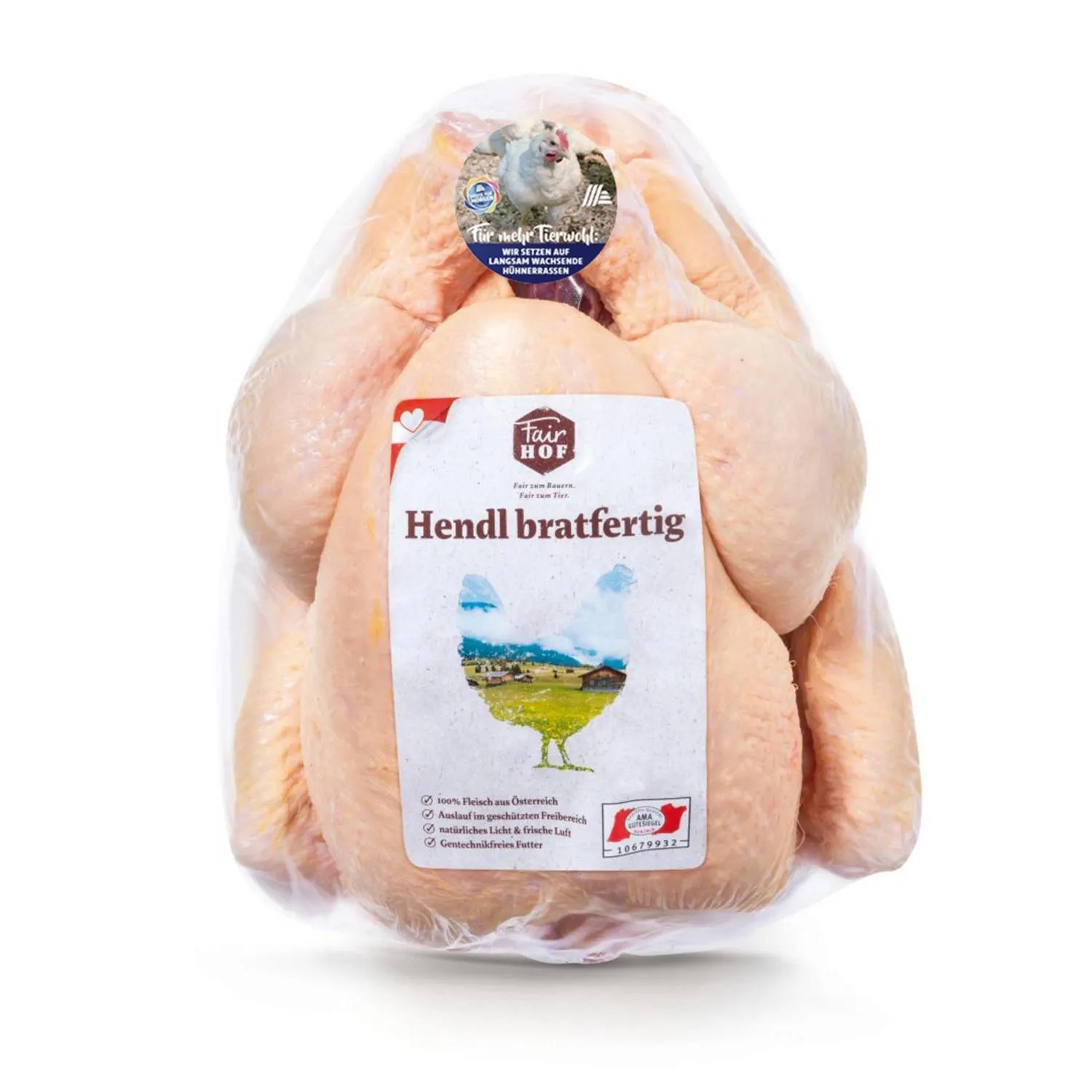 FairHOF Maishendl mit Innereien